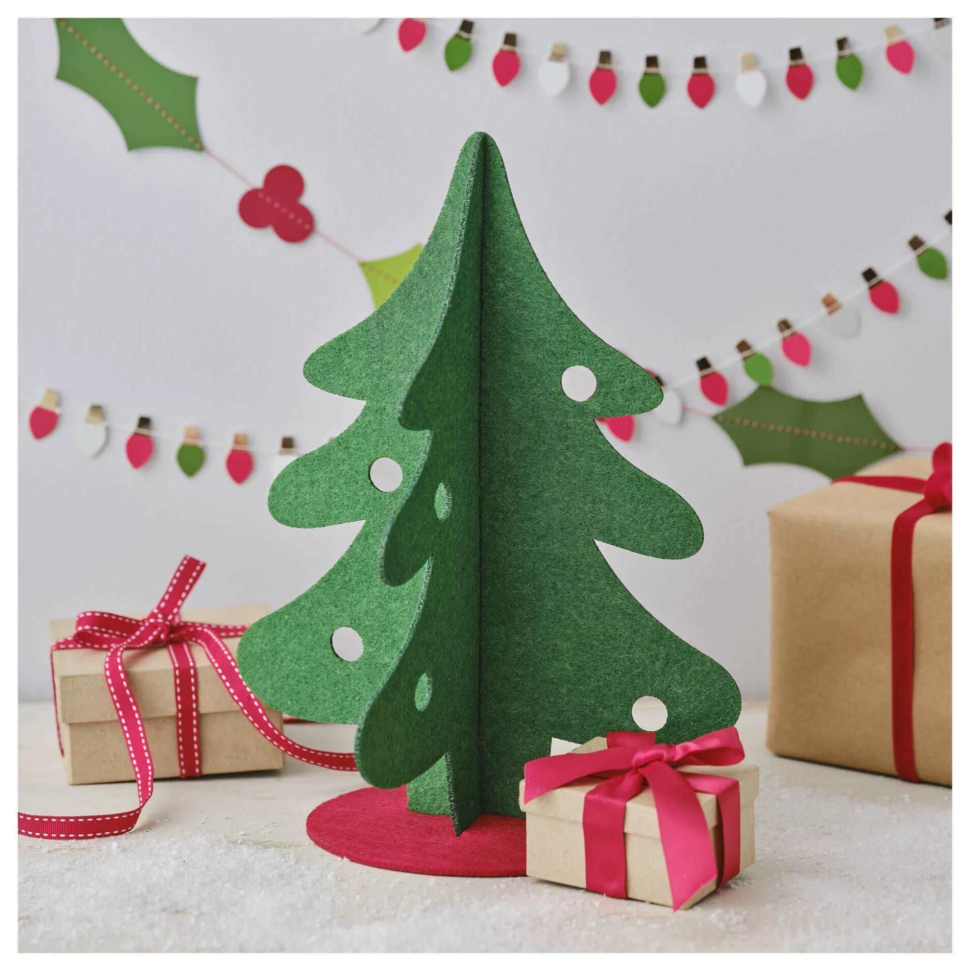 3D Felt Tree 30Cm-Hobbycraft Clearance