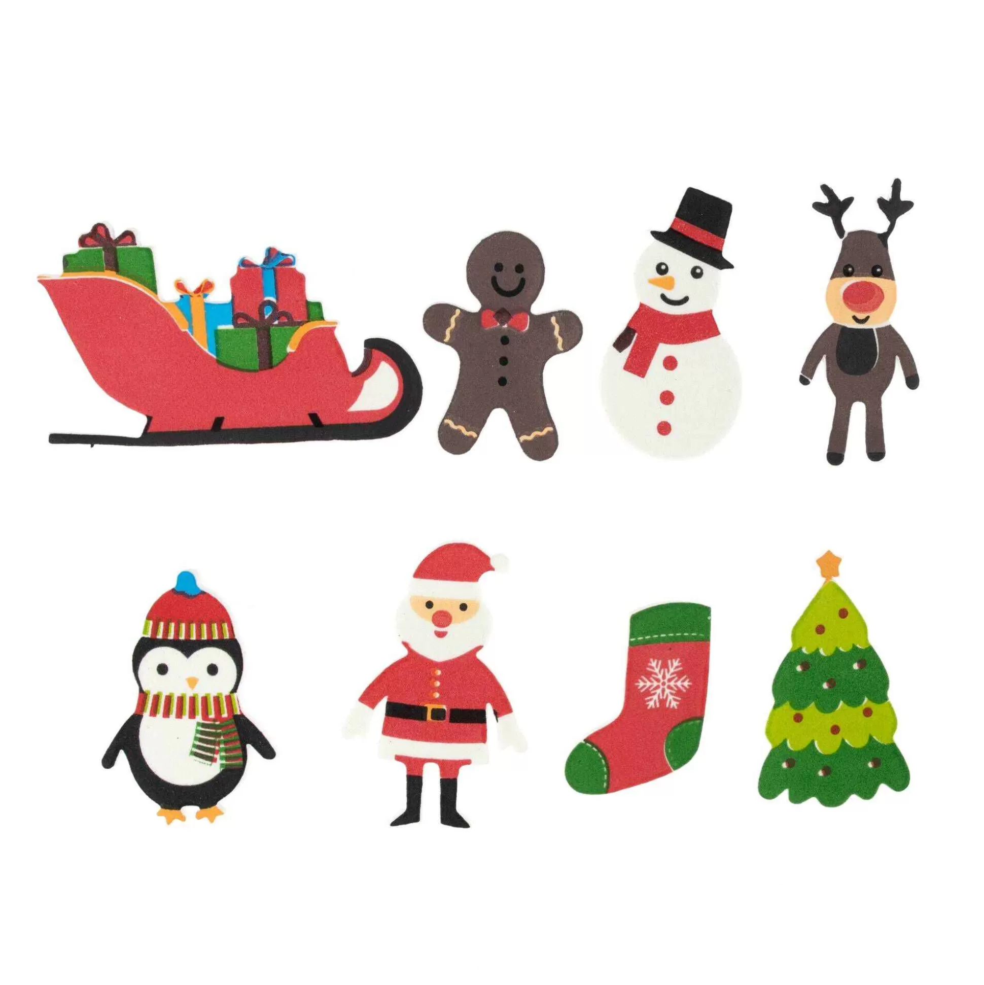 Assorted Christmas Foam Stickers 96 Pack-Hobbycraft Hot