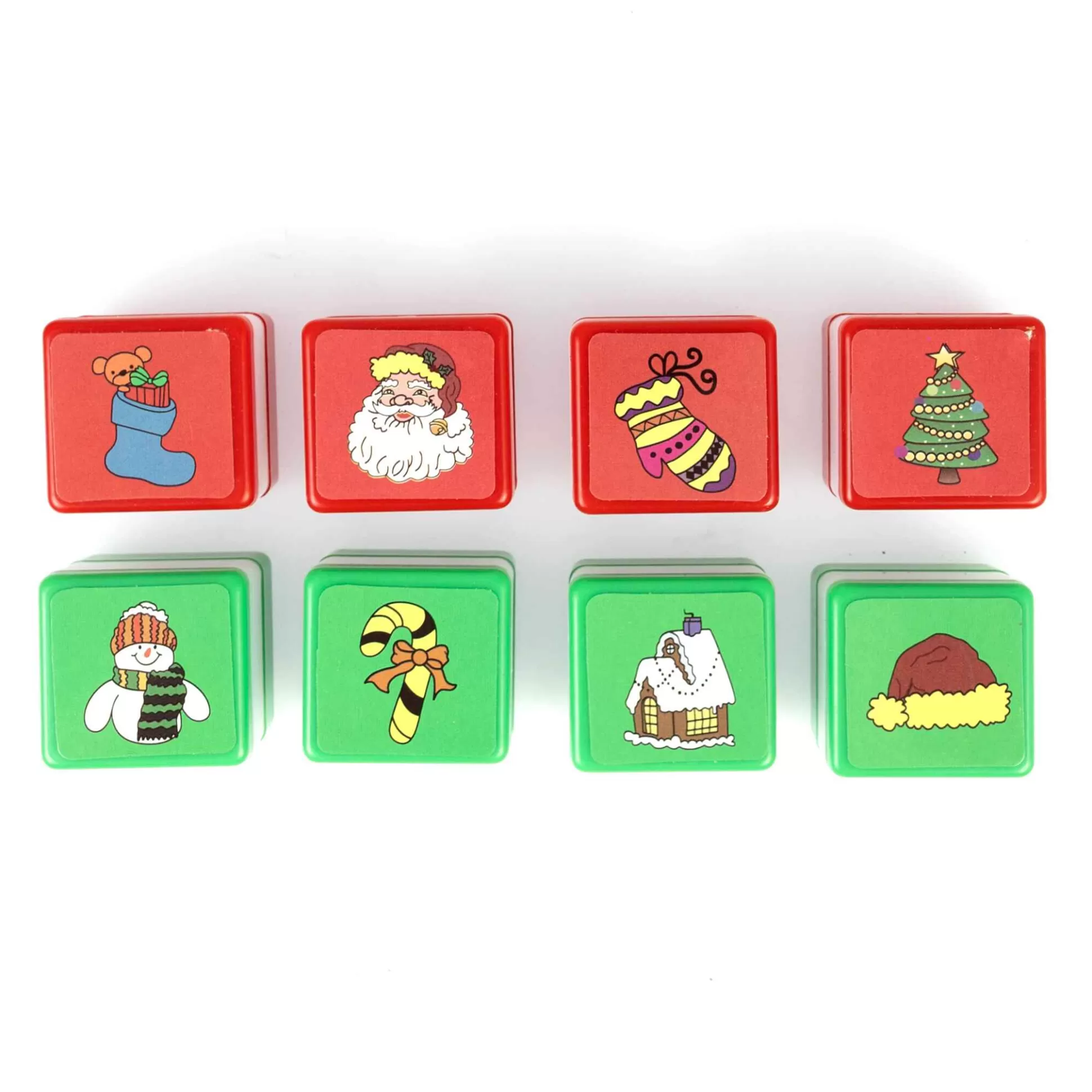 Assorted Christmas Stamps 8 Pack-Hobbycraft Outlet