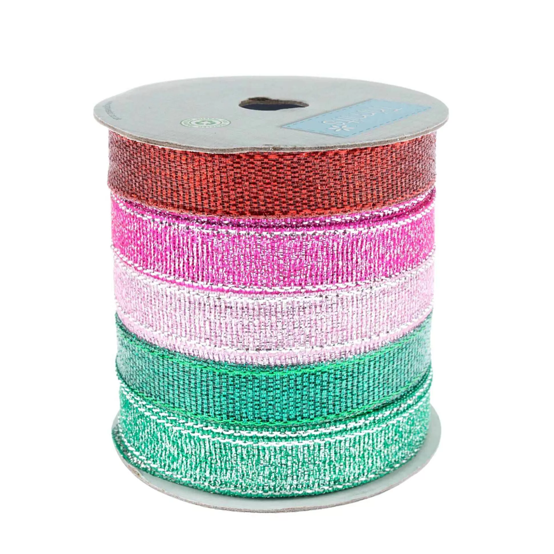 Assorted Metallic Ribbons 5 Pack-Hobbycraft Shop