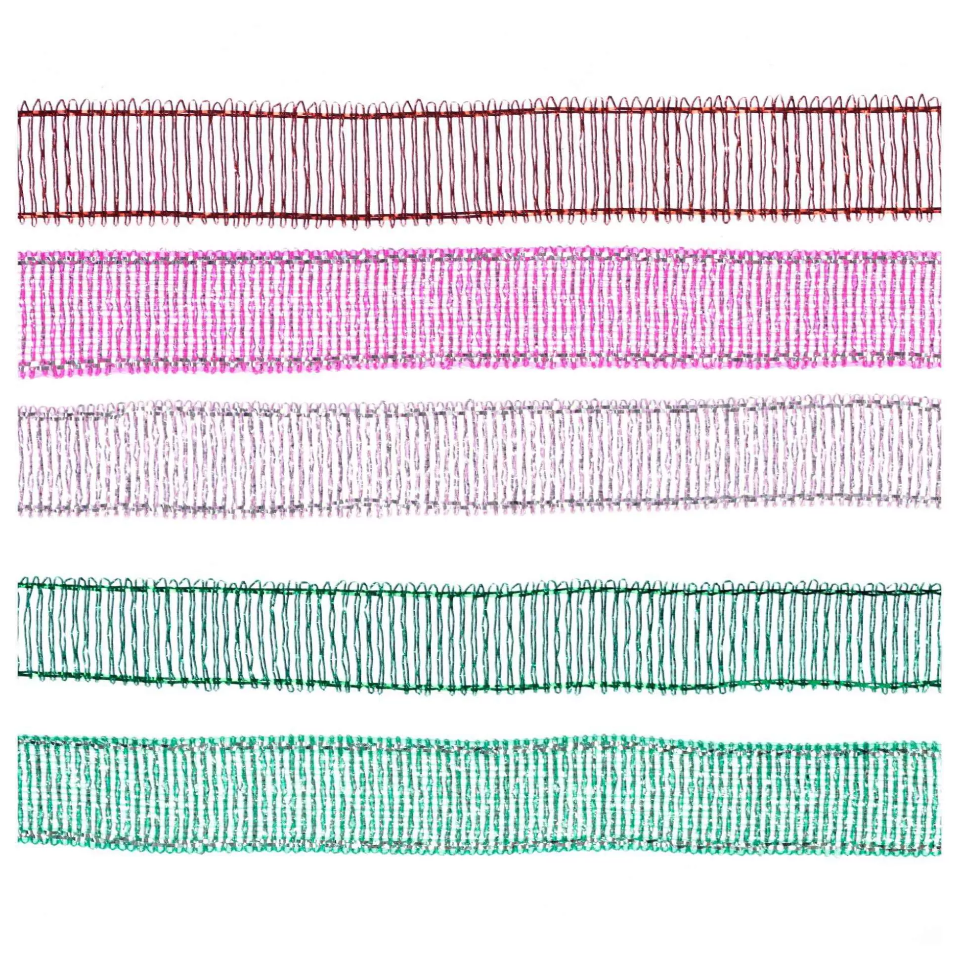 Assorted Metallic Ribbons 5 Pack-Hobbycraft Shop