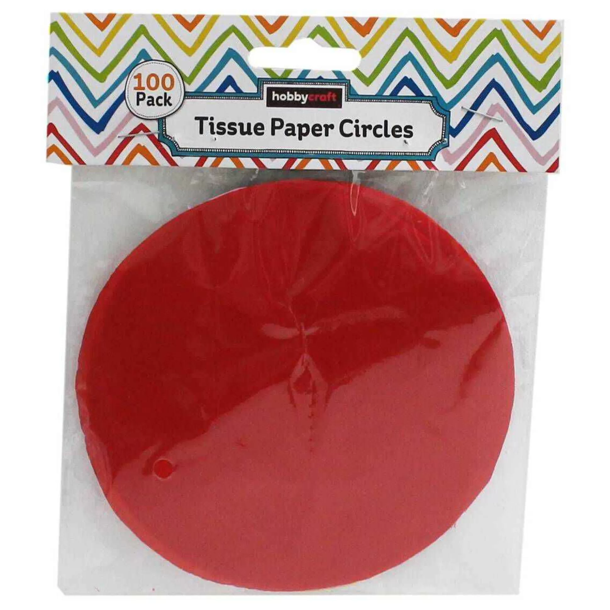 Assorted Tissue Paper Circles 100 Pack-Hobbycraft Flash Sale