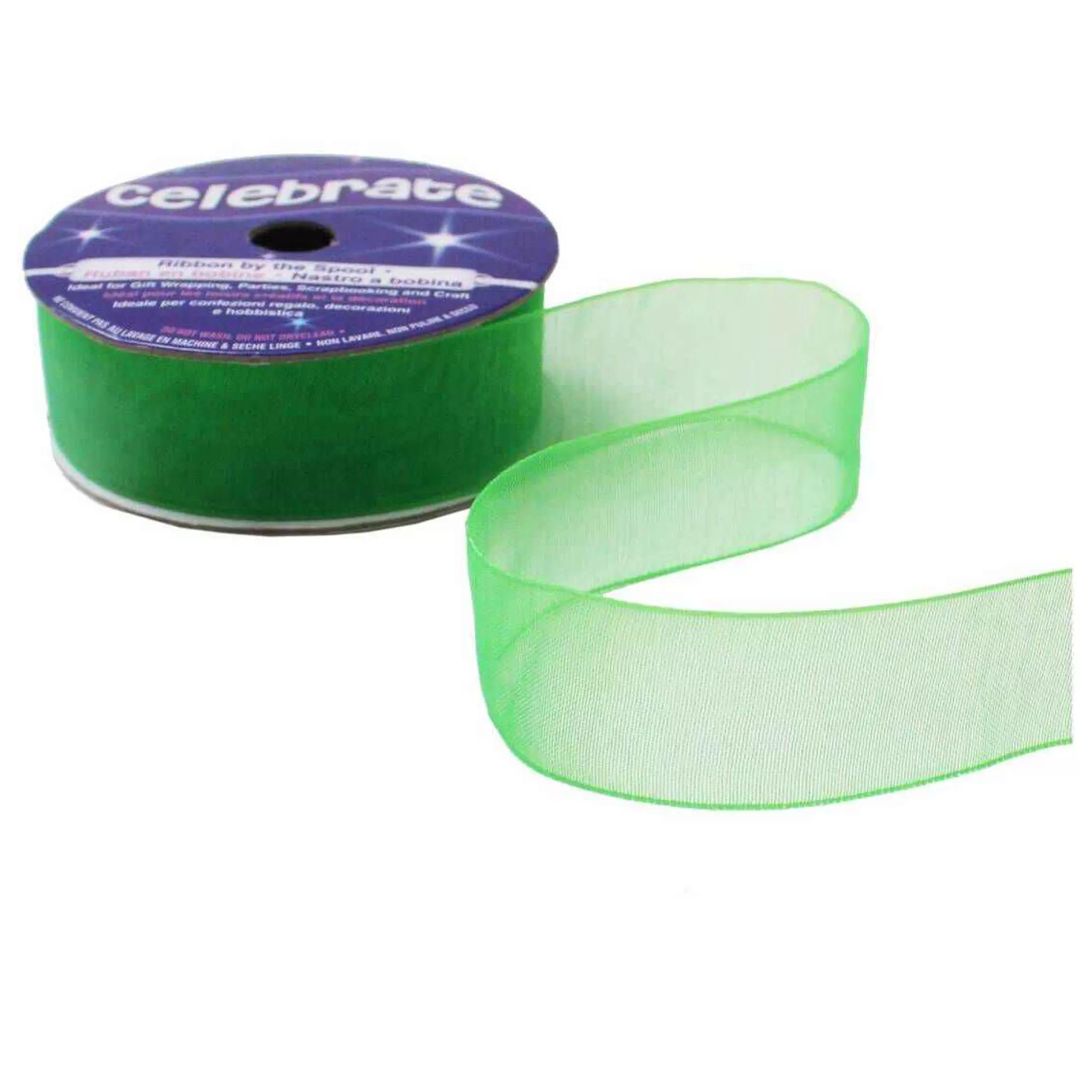 Australian Green Organdie Ribbon 20Mm X 5M-Hobbycraft Best Sale