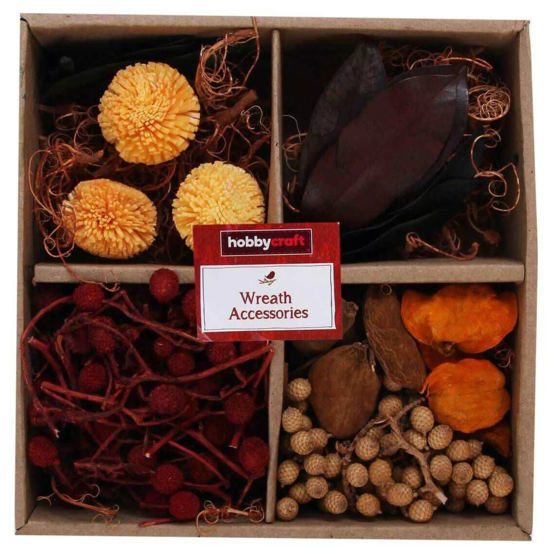 Autumn Wreath Accessories Set-Hobbycraft Sale