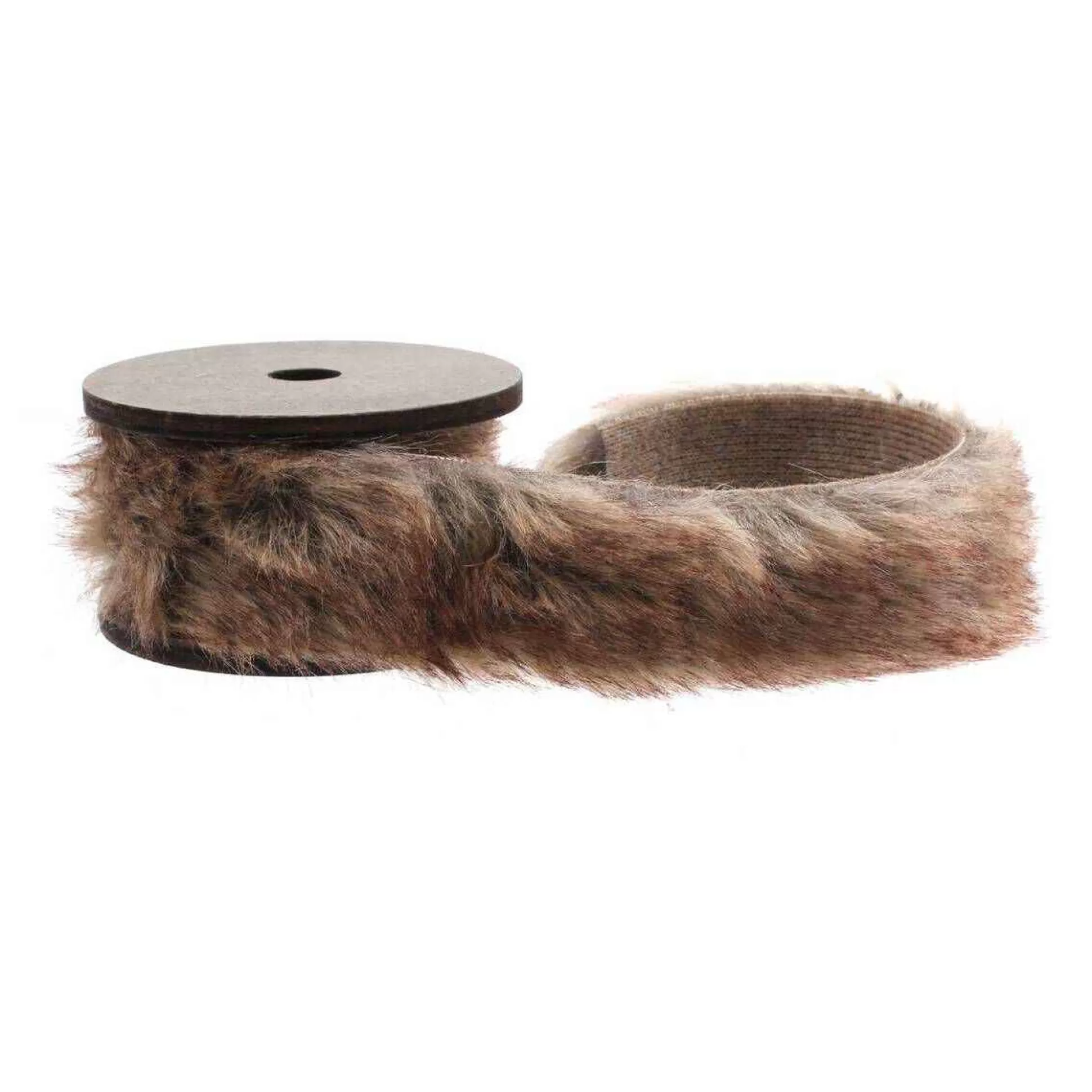 Brown Faux Fur Reel 1M-Hobbycraft Online