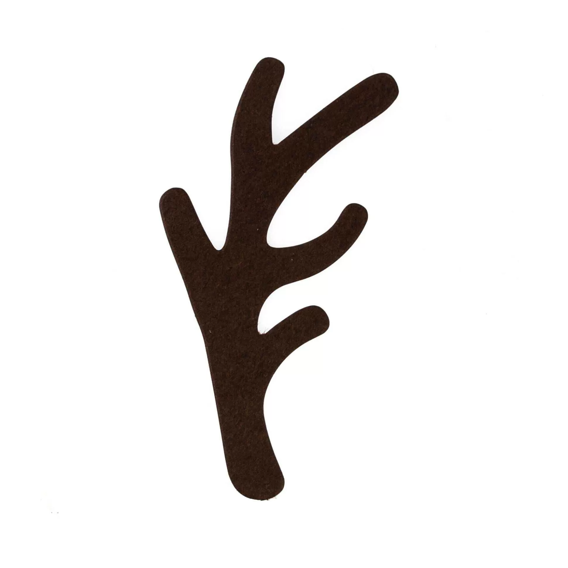 Brown Felt Reindeer Antlers 5 Pack-Hobbycraft Shop