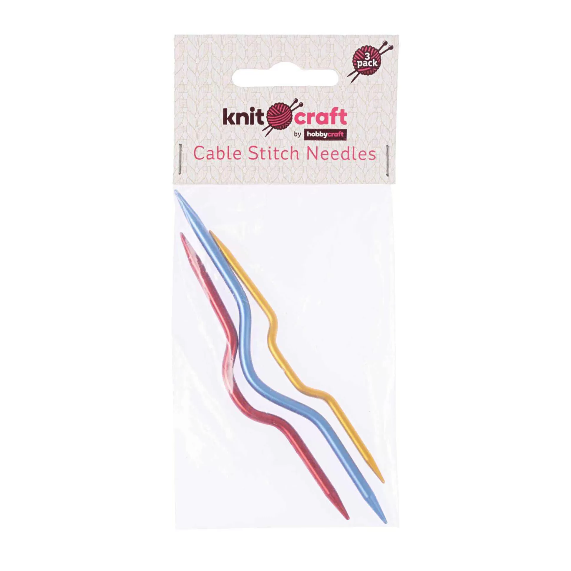 Cable Stitch Needles 3 Pack-Hobbycraft Cheap