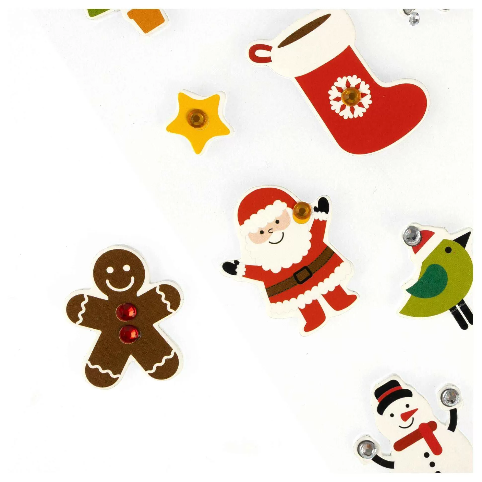 Christmas Embellishments Pack 12 Pieces-Hobbycraft Best