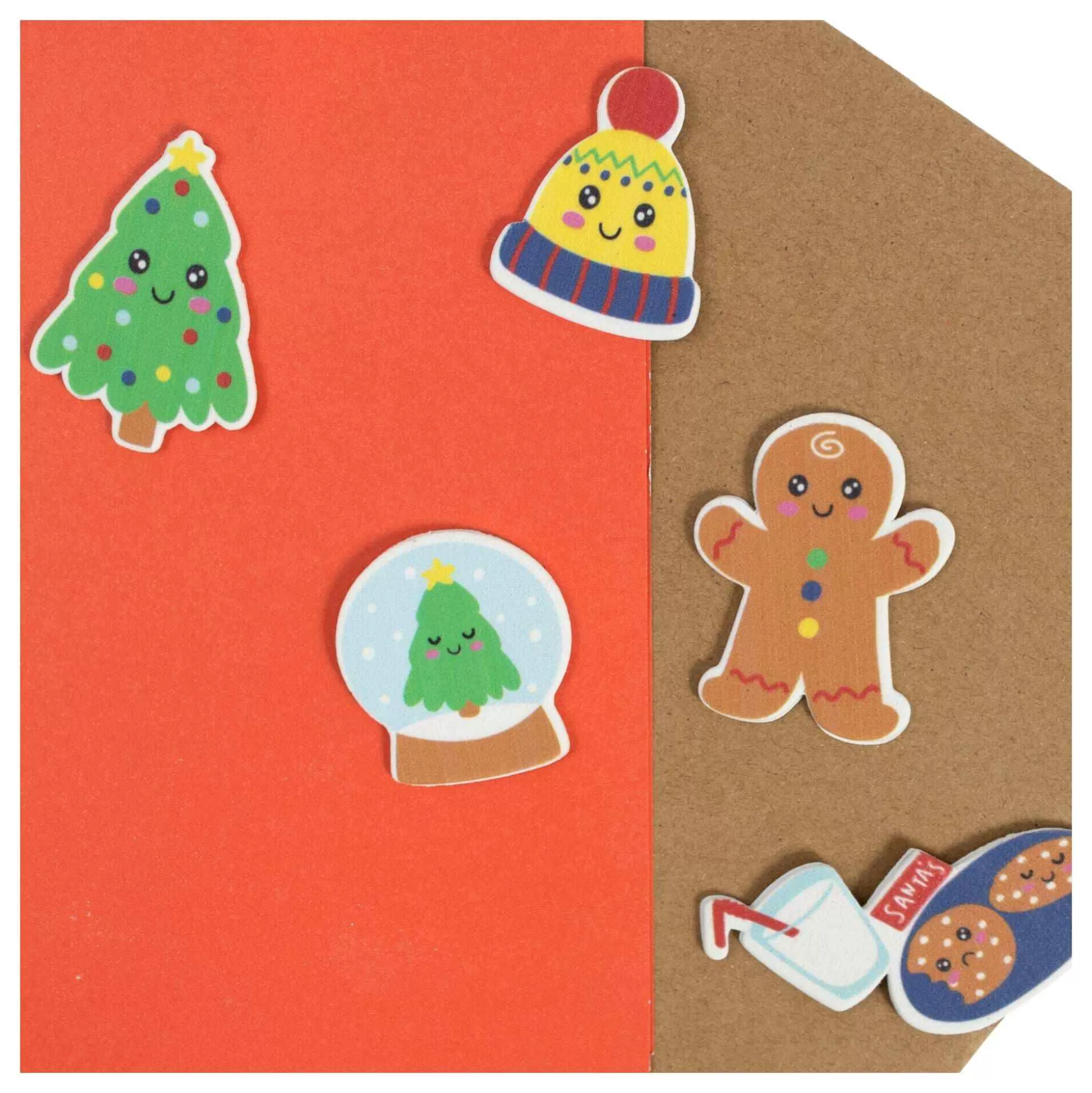 Christmas Feast Foam Stickers 42 Pack-Hobbycraft Online