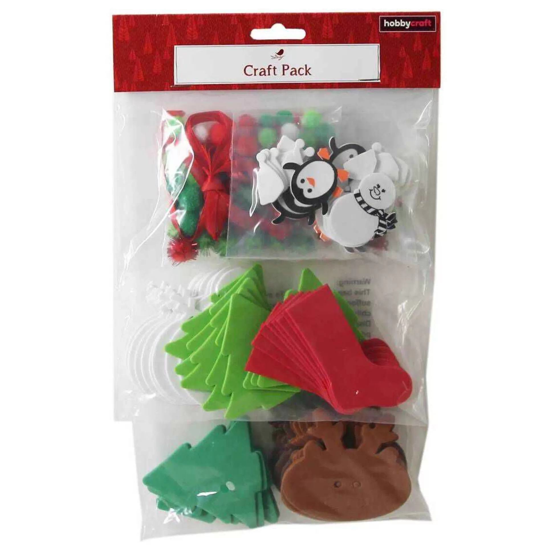 Christmas Foam Shape Craft Pack-Hobbycraft Sale