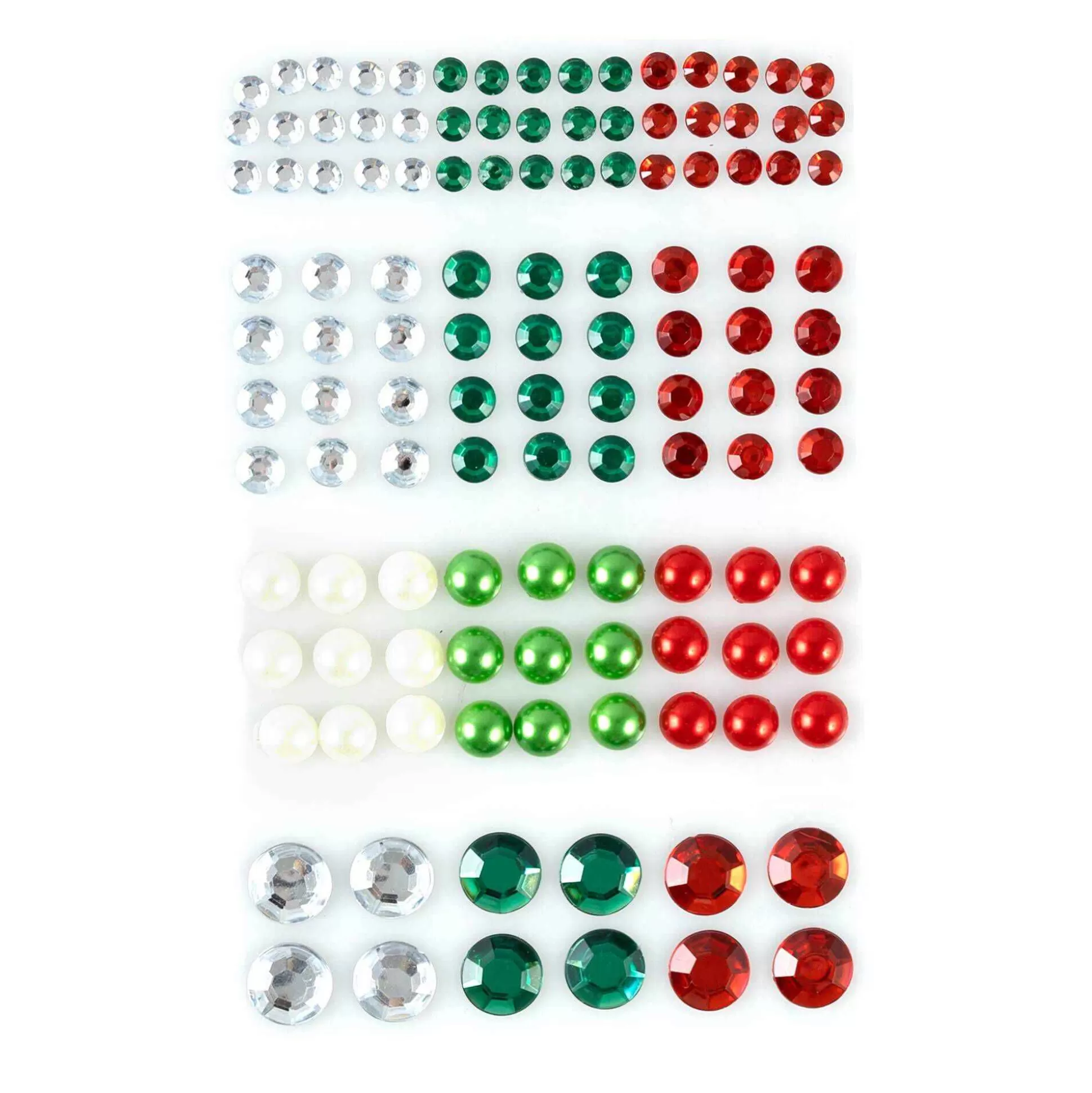 Christmas Gems 120 Pieces-Hobbycraft Clearance