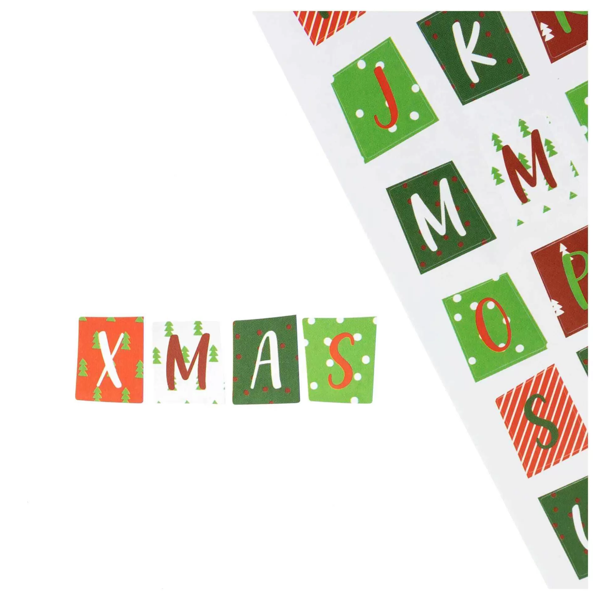 Christmas Letter And Number Stickers-Hobbycraft Cheap