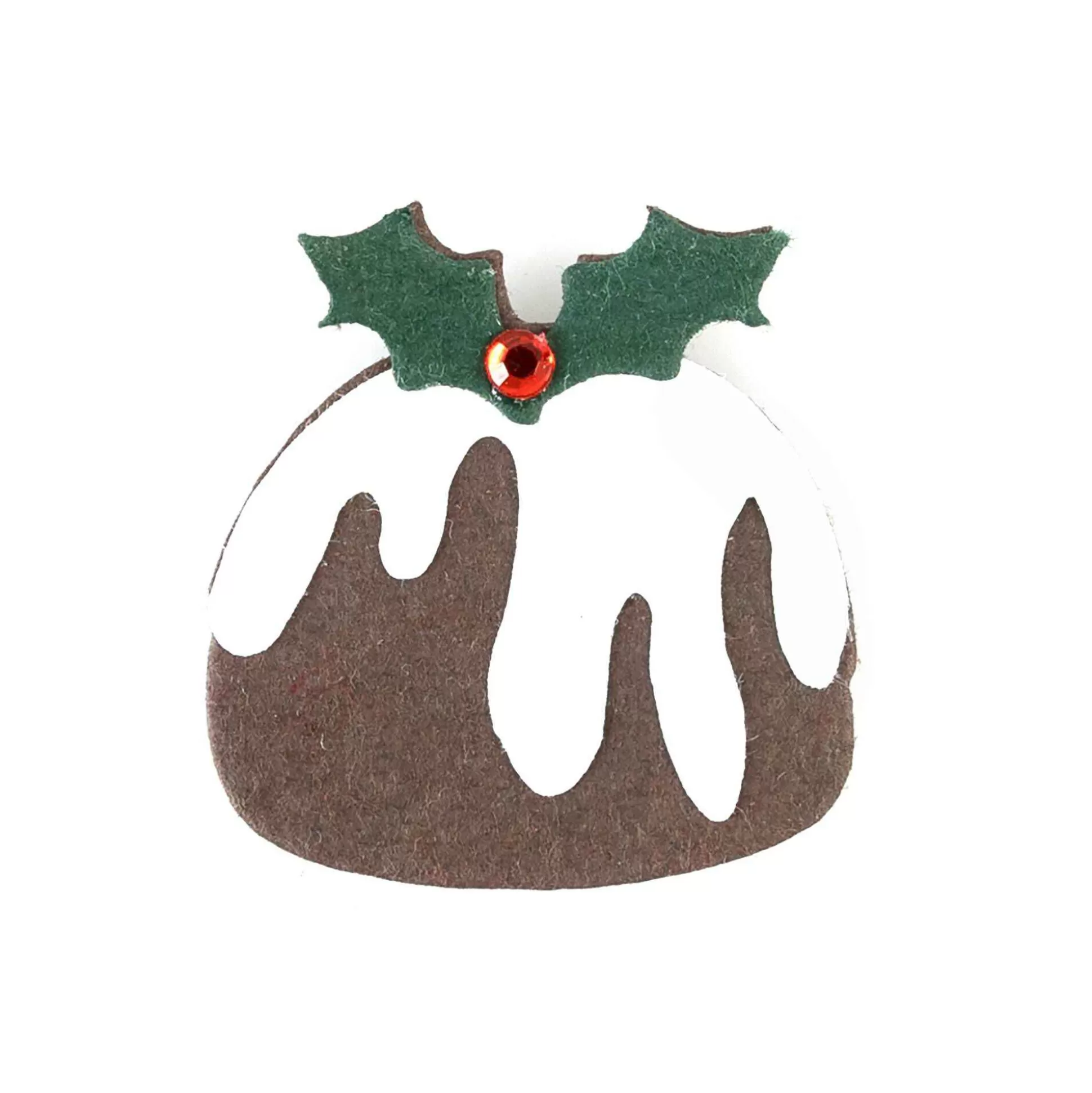 Christmas Pudding Embellishments 8 Pack-Hobbycraft Cheap