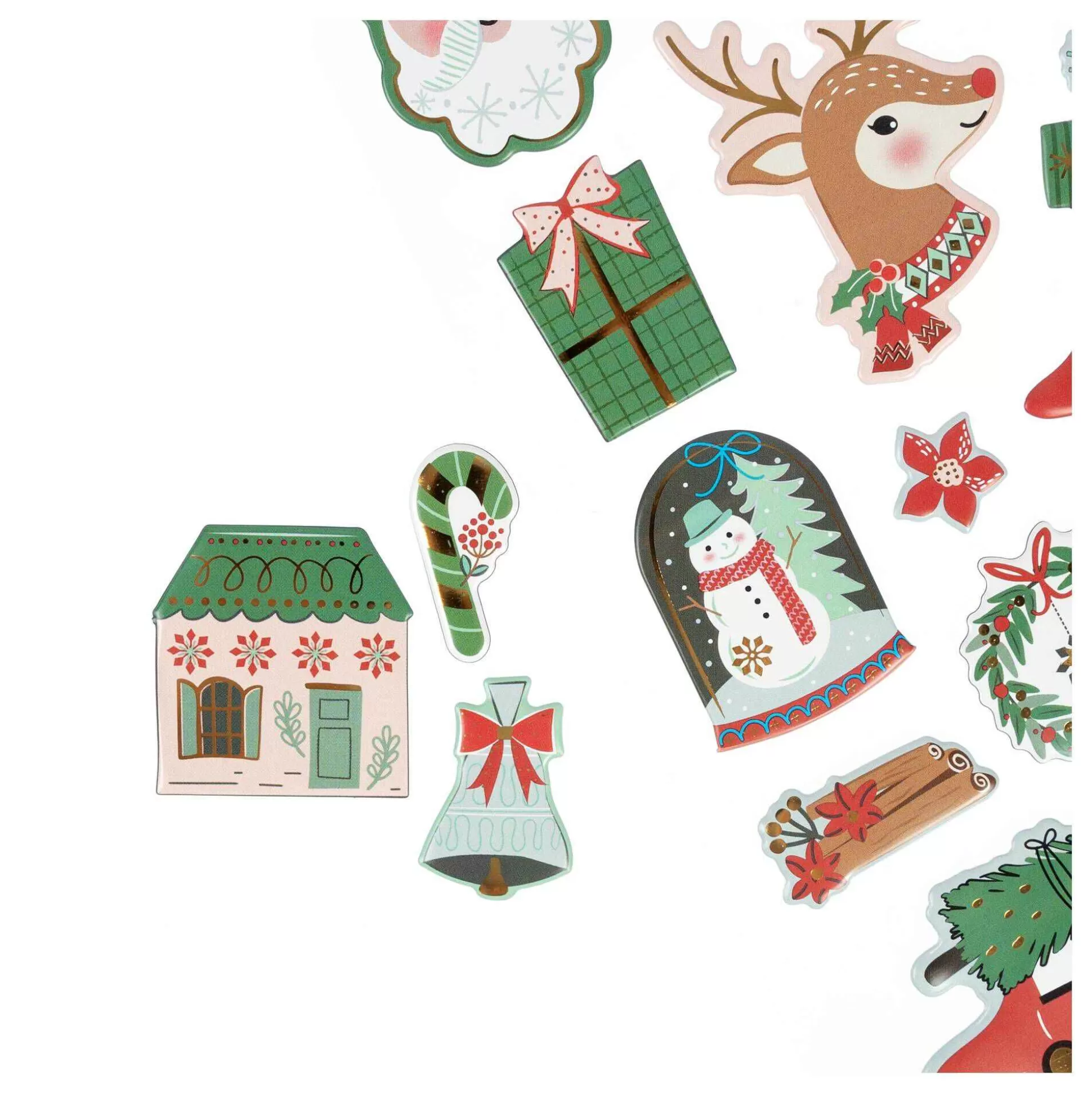 Christmas Reindeer Pop-Up Stickers-Hobbycraft New