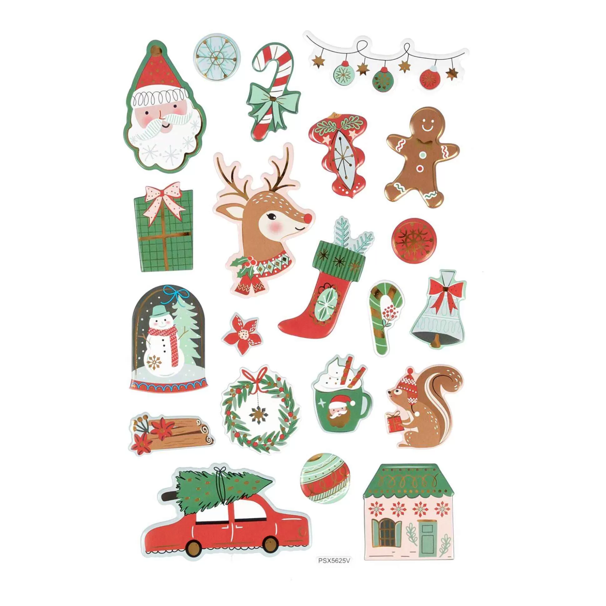 Christmas Reindeer Pop-Up Stickers-Hobbycraft New