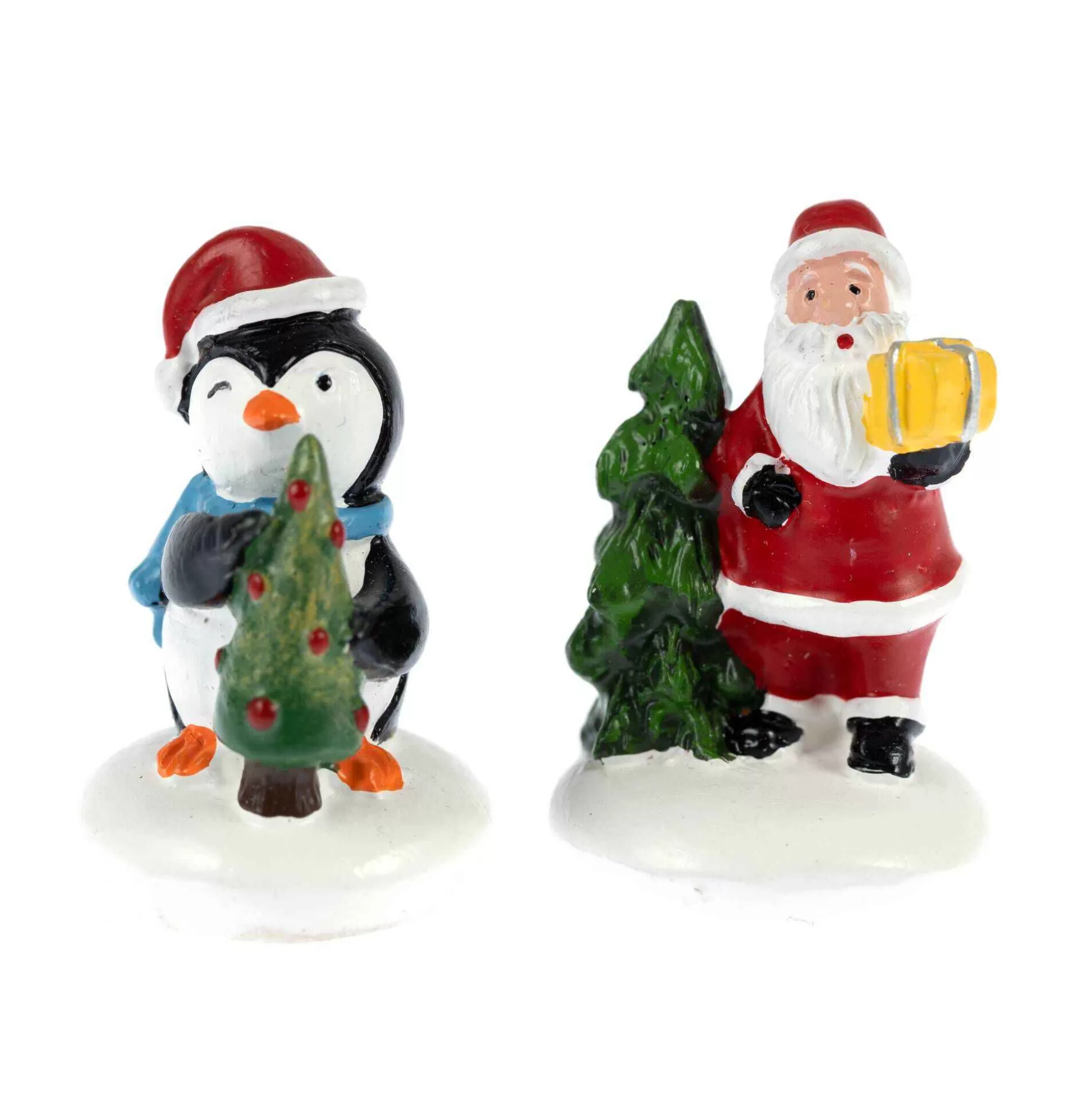 Christmas Resin Decorations 4 Pack-Hobbycraft Outlet