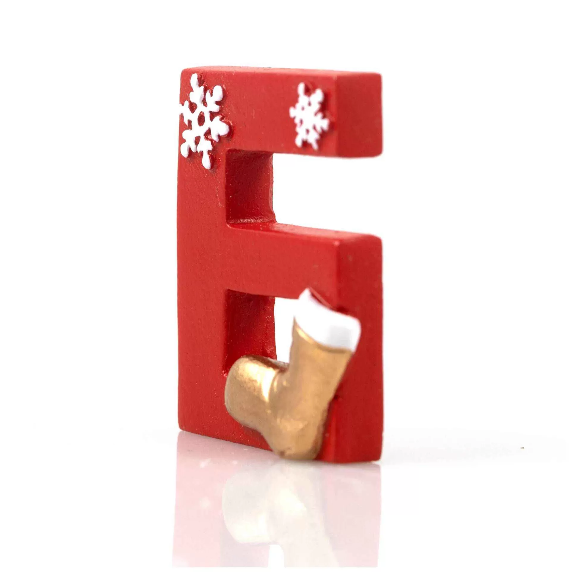 Christmas Resin Letter E Decoration 4Cm-Hobbycraft Best