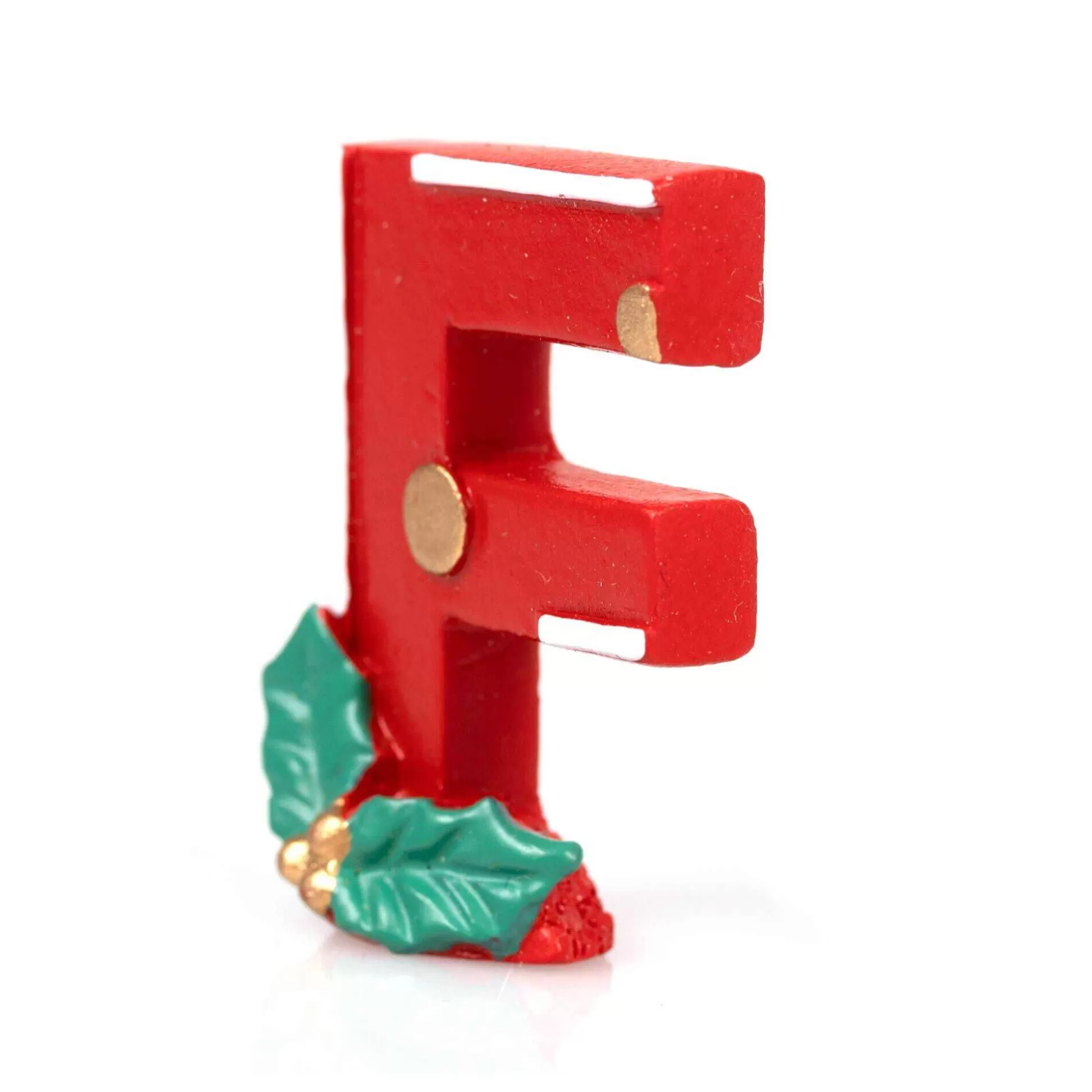 Christmas Resin Letter F Decoration 4Cm-Hobbycraft Discount