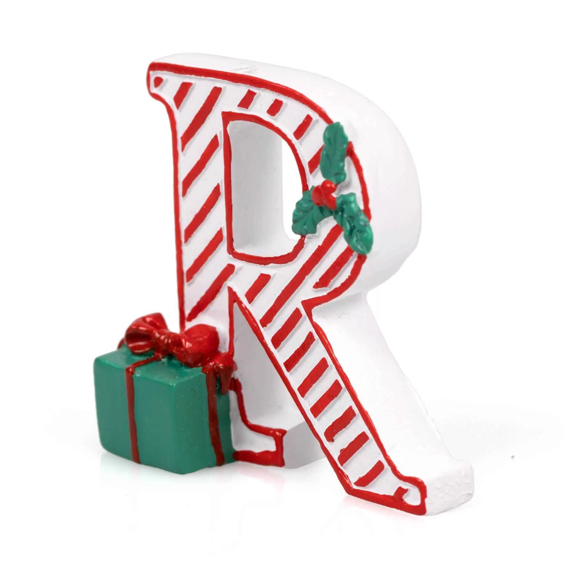 Christmas Resin Letter R Decoration 4Cm-Hobbycraft Discount