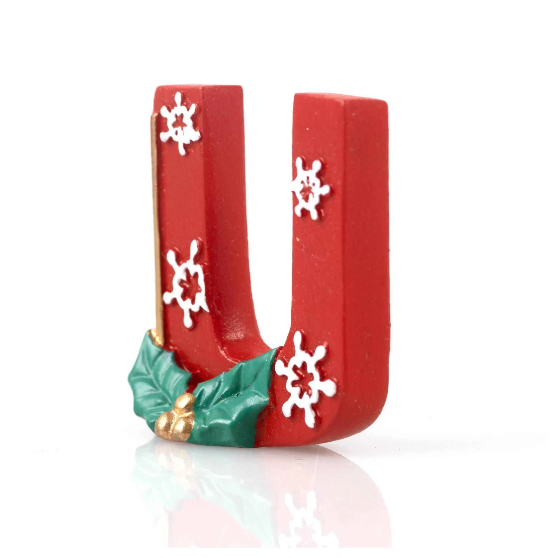 Christmas Resin Letter U Decoration 4Cm-Hobbycraft Best