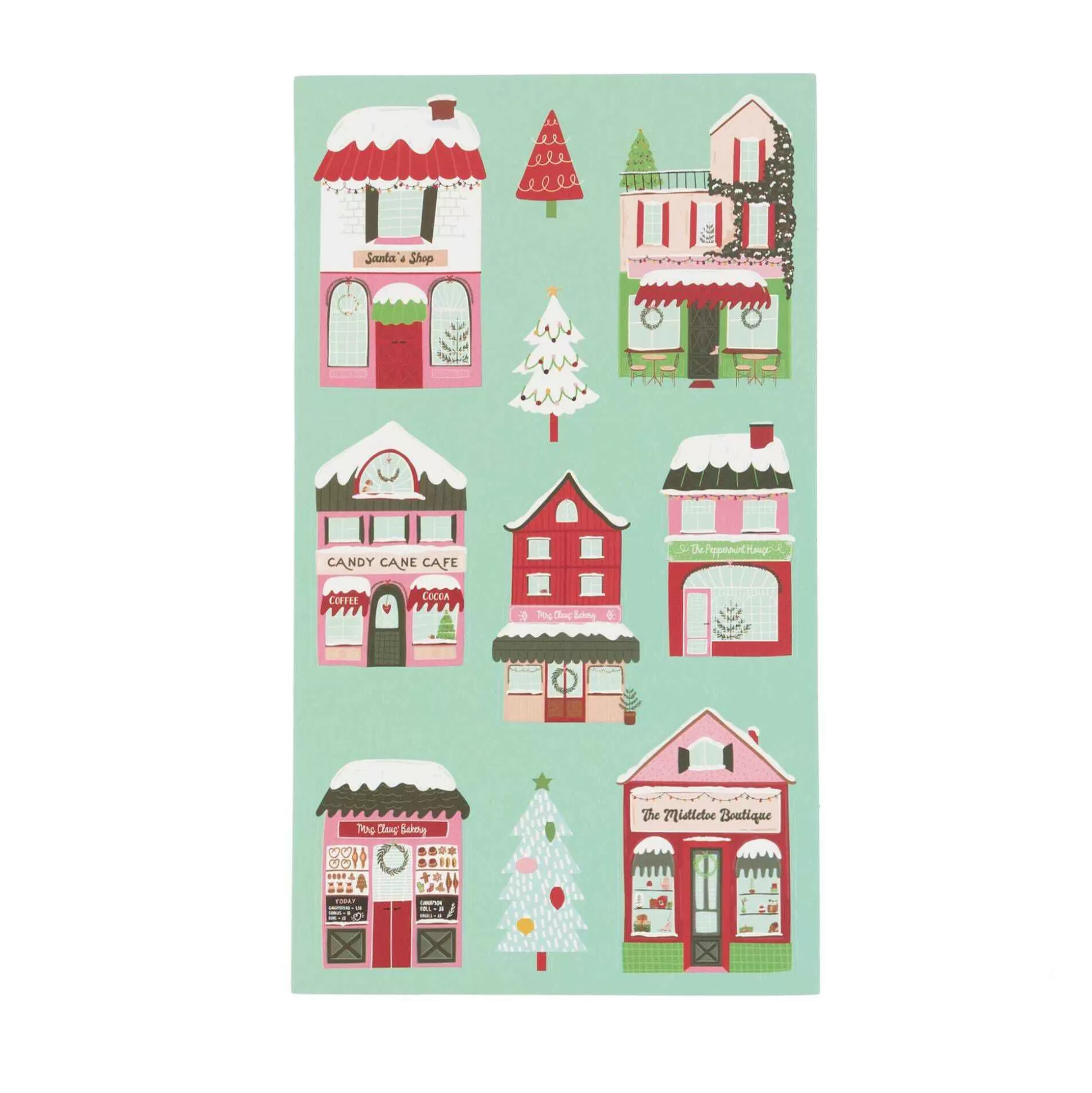 Christmas Shop Stickers 10 Pack-Hobbycraft Shop