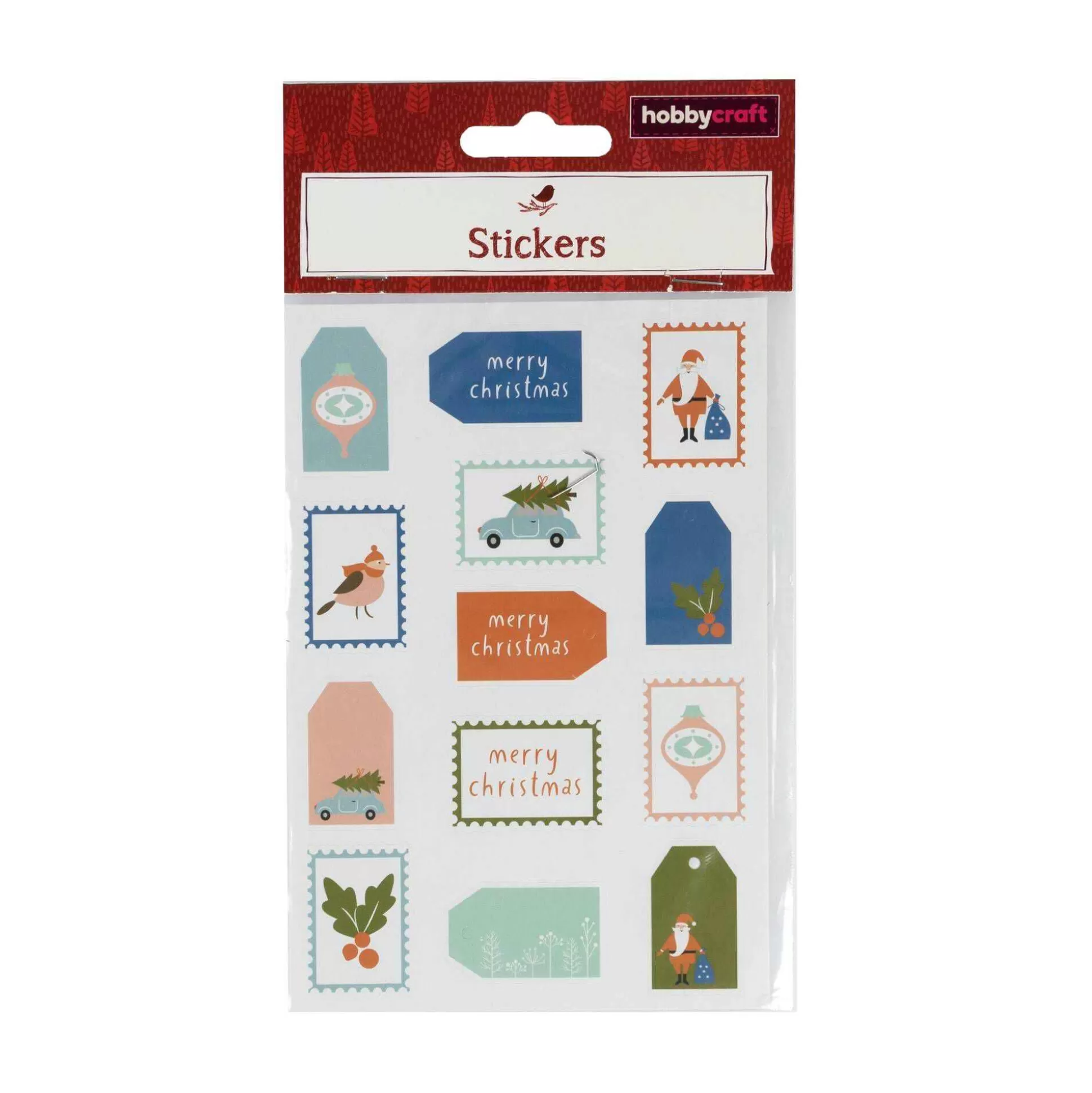 Christmas Tag Stickers-Hobbycraft Sale