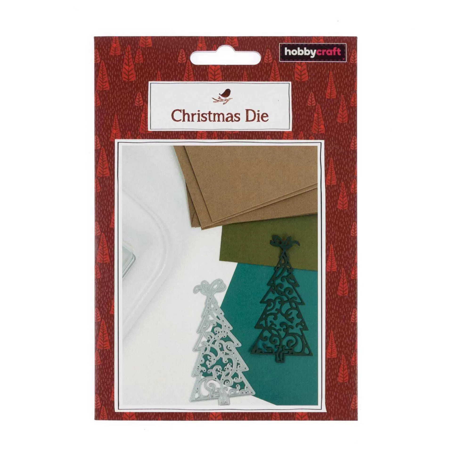 Christmas Tree Die 7.1Cm X 13.4Cm-Hobbycraft Clearance