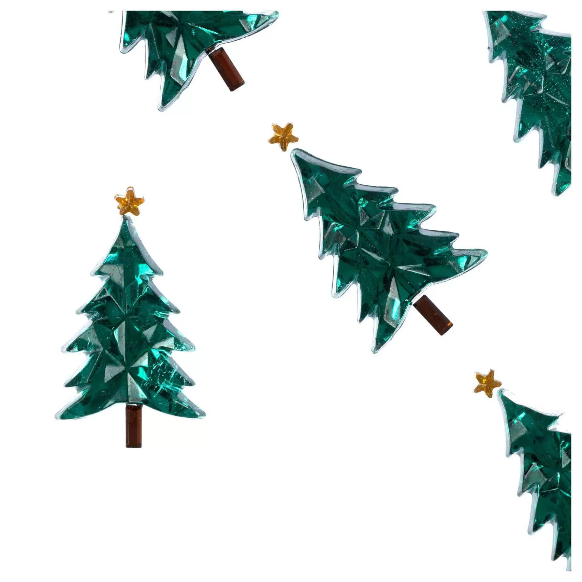 Christmas Tree Gem Stickers 8 Pack-Hobbycraft Best Sale