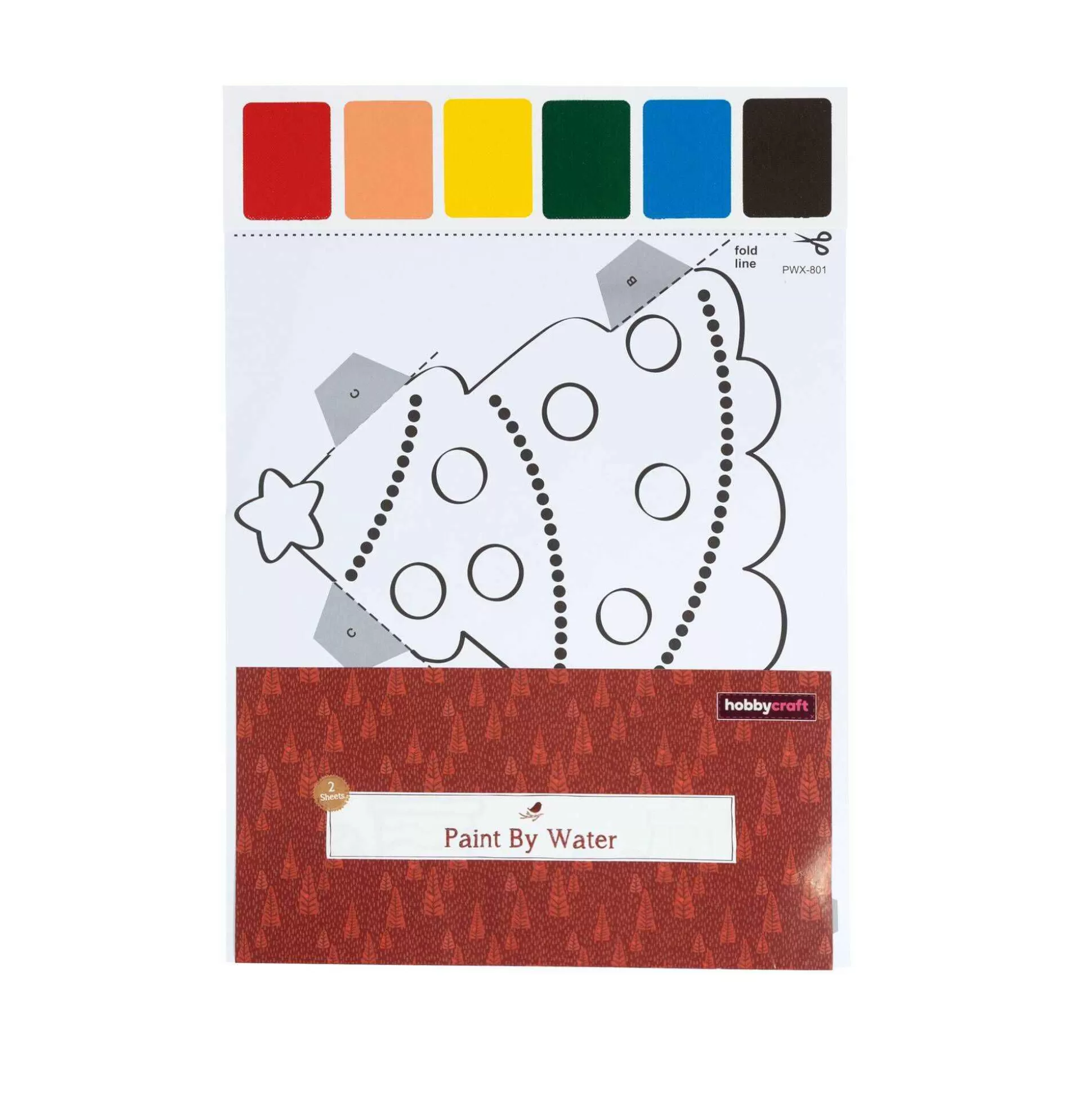 Christmas Tree Paint With Water 2 Pack-Hobbycraft Sale