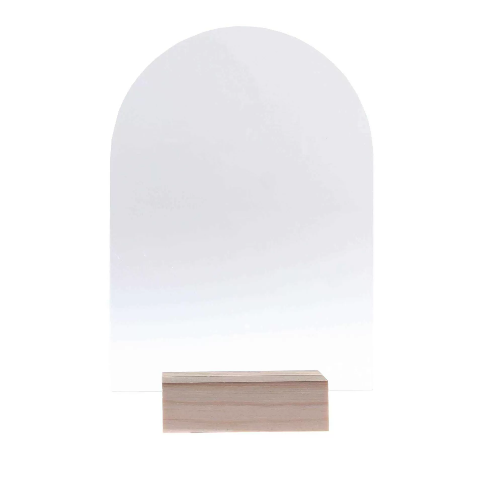 Clear Arch Acrylic Table Sign 20Cm-Hobbycraft New