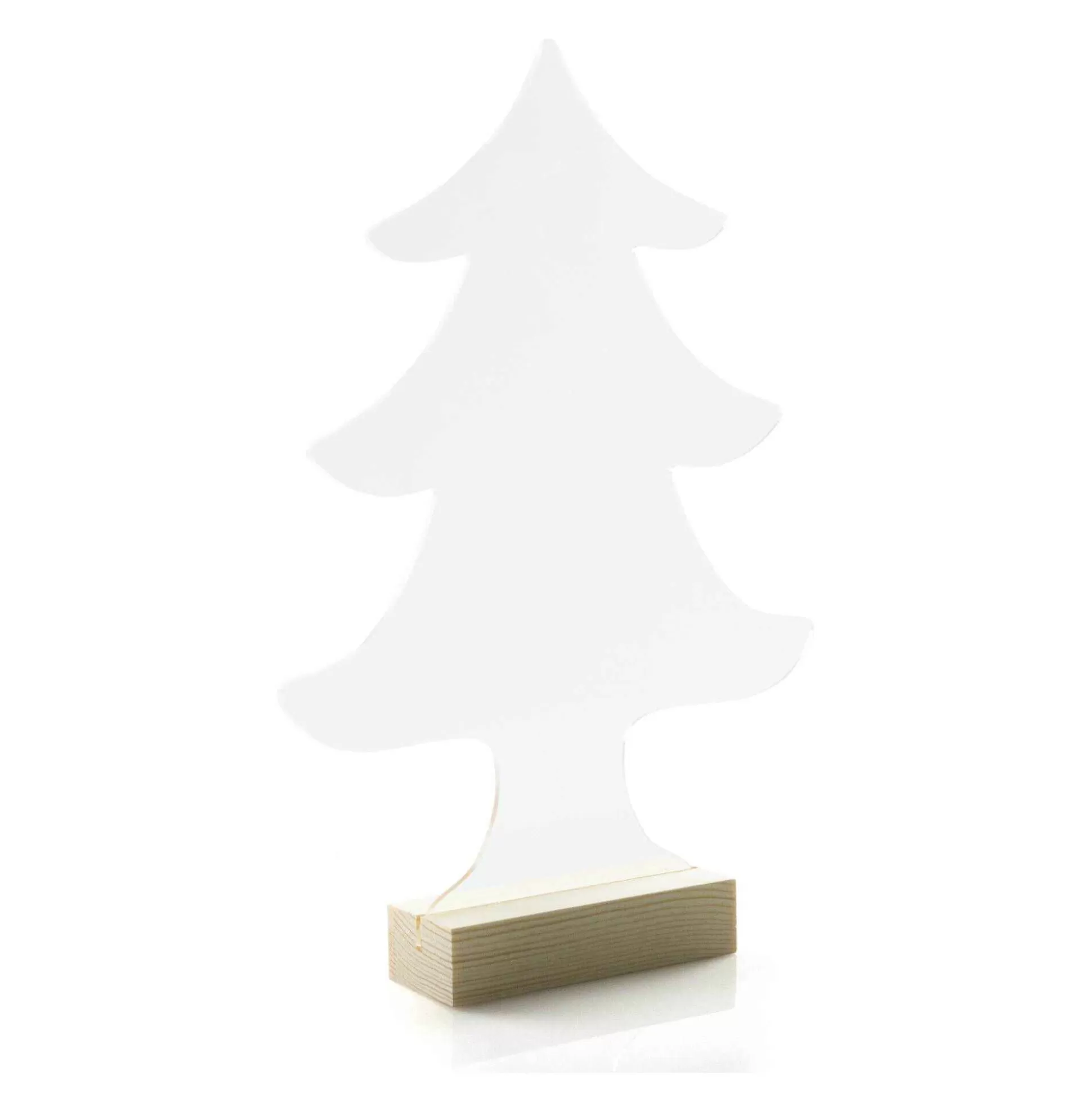 Clear Christmas Tree Acrylic Table Sign 30Cm-Hobbycraft Cheap