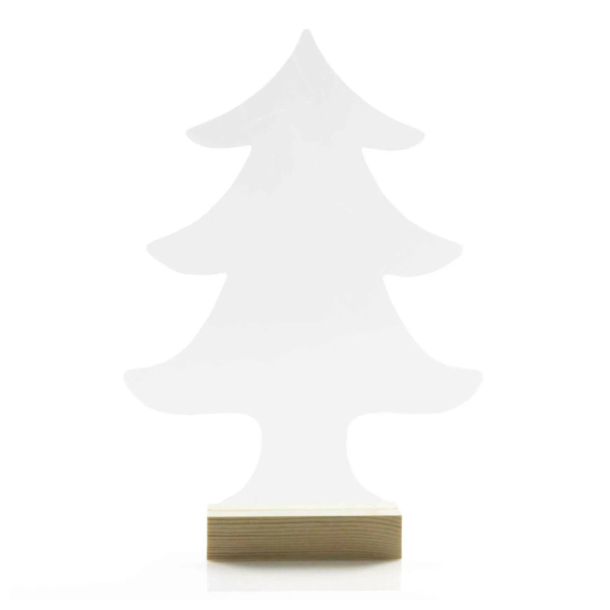 Clear Christmas Tree Acrylic Table Sign 30Cm-Hobbycraft Cheap