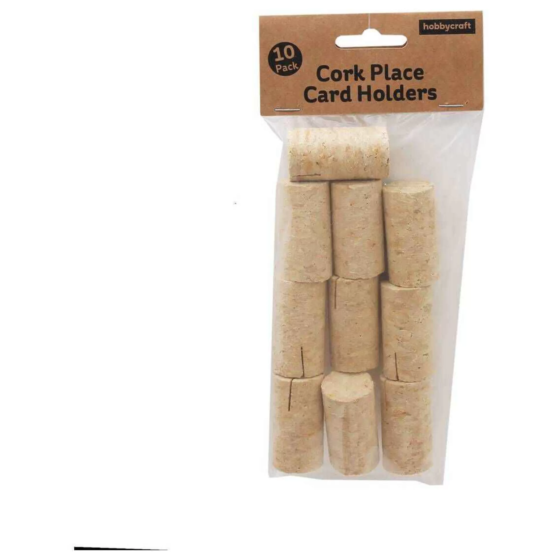 Cork Place Card Holders 10 Pack-Hobbycraft Shop