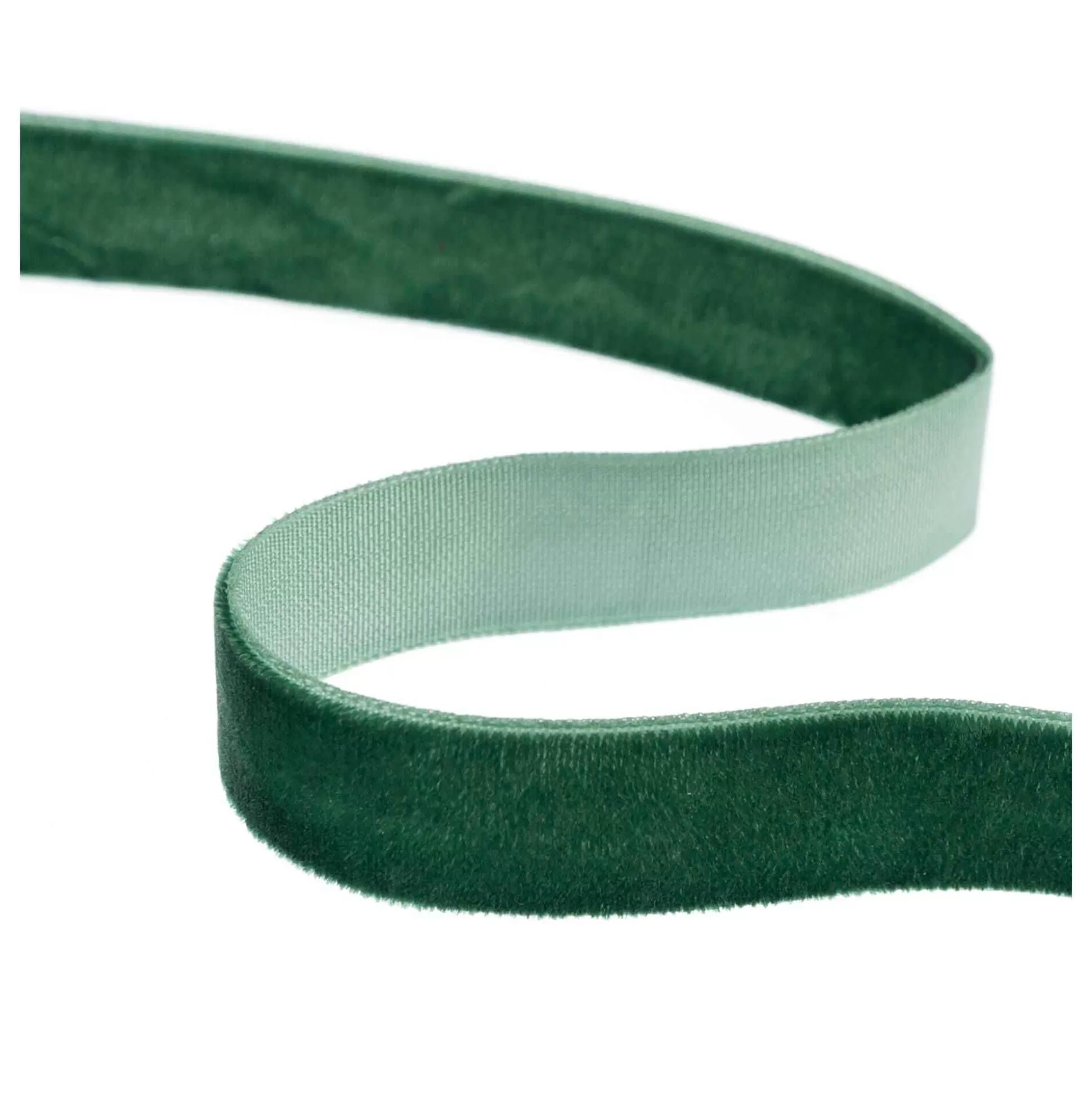 Dark Green Velvet Ribbon 15Mm X 5M-Hobbycraft Flash Sale