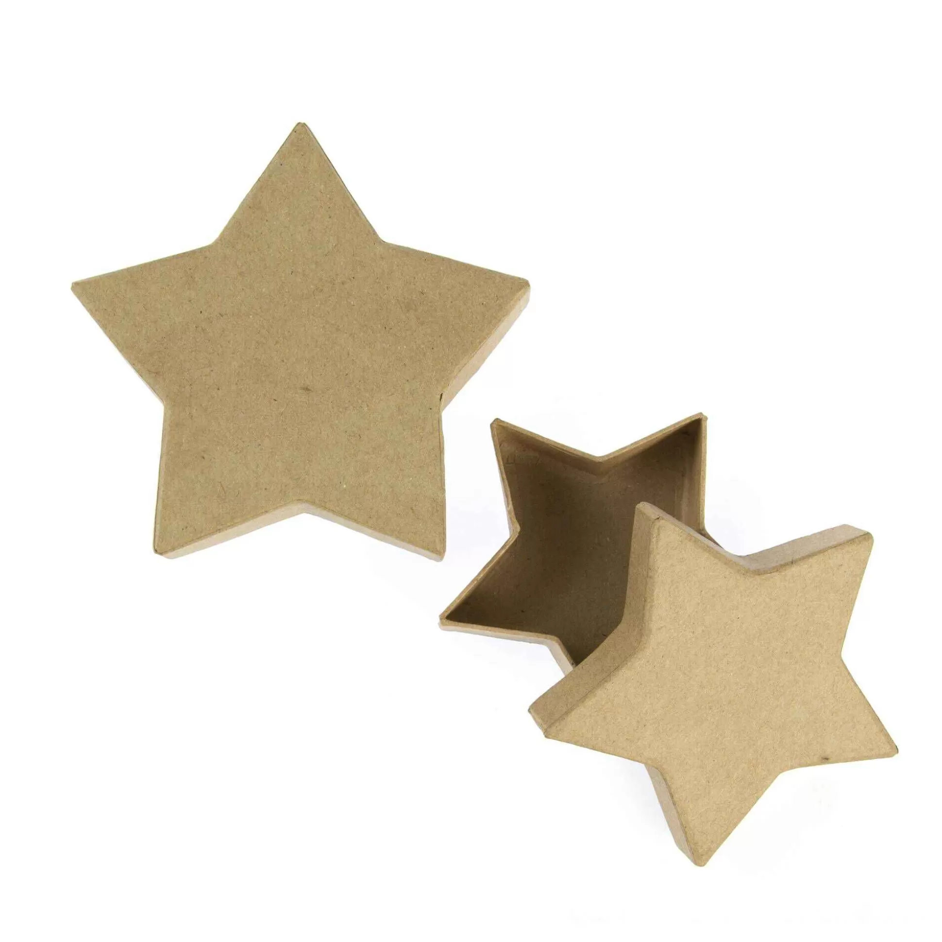 Decopatch Mache Star Boxes 2 Pack-Hobbycraft Cheap