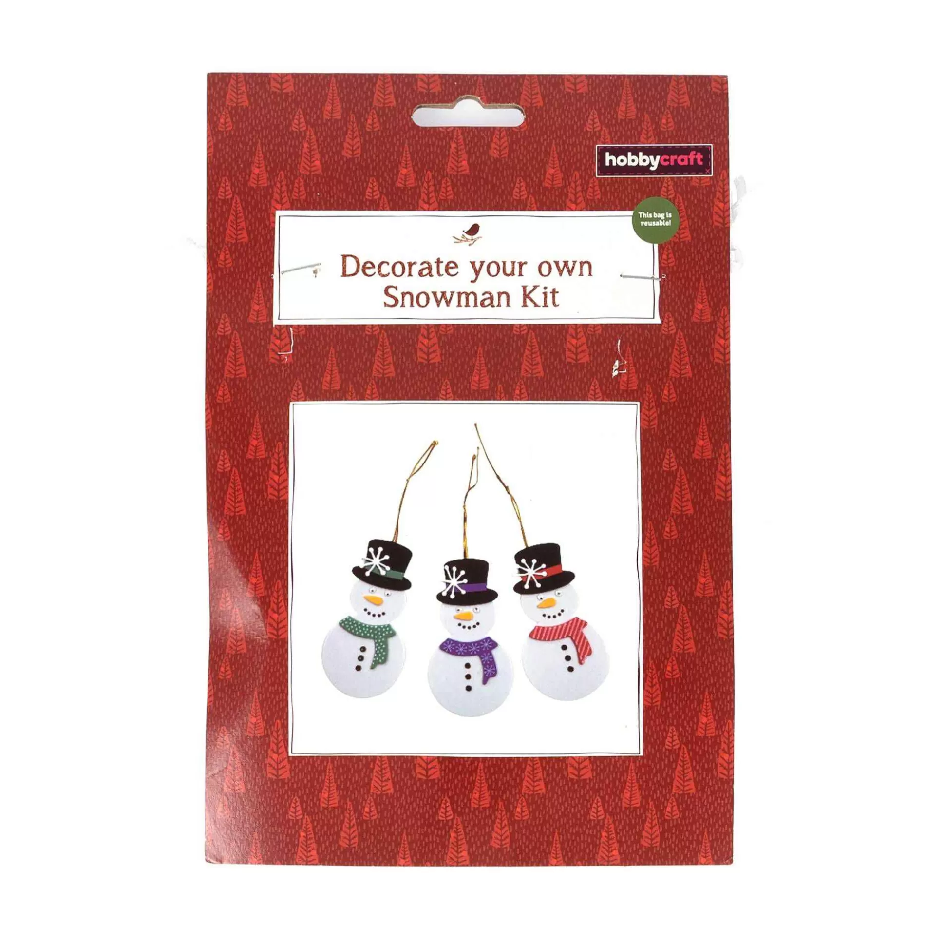 Decorate Your Own Snowman Kit 24 Pack-Hobbycraft Best