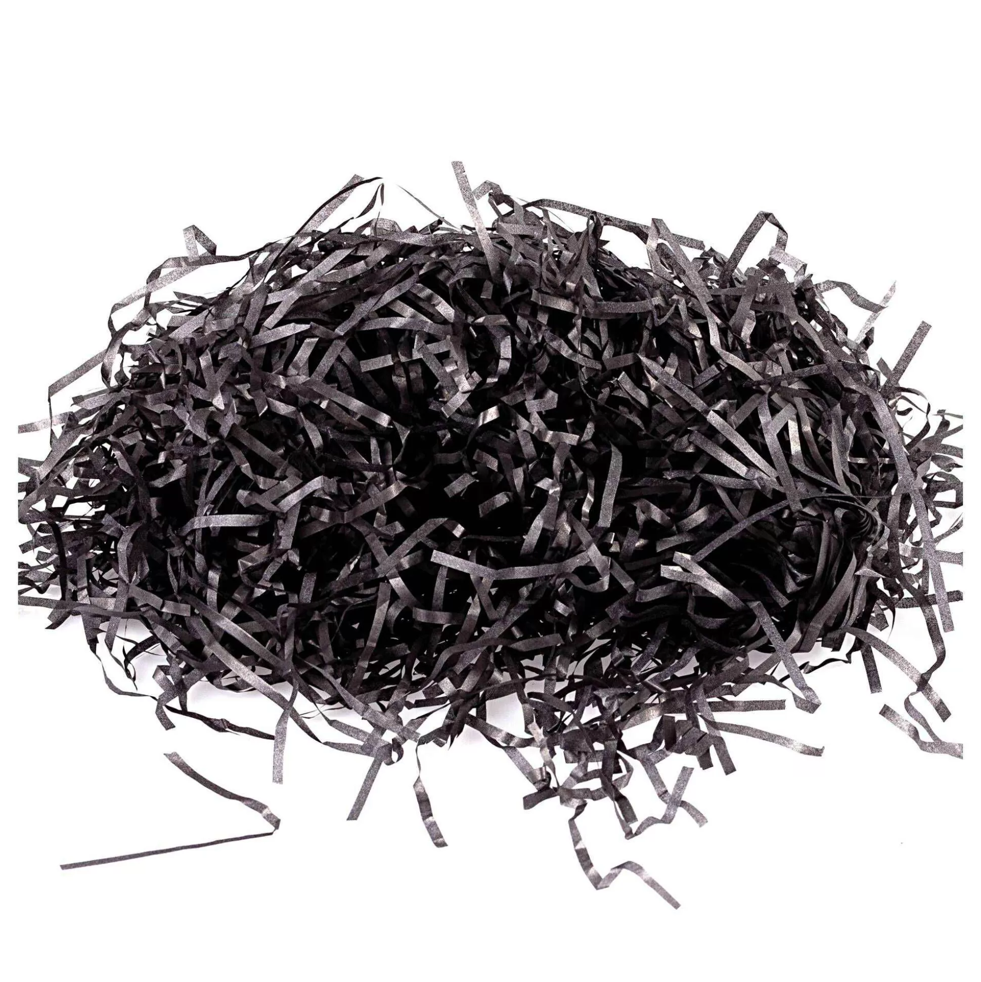 Deep Black Shredded Tissue Paper 25G-Hobbycraft Online