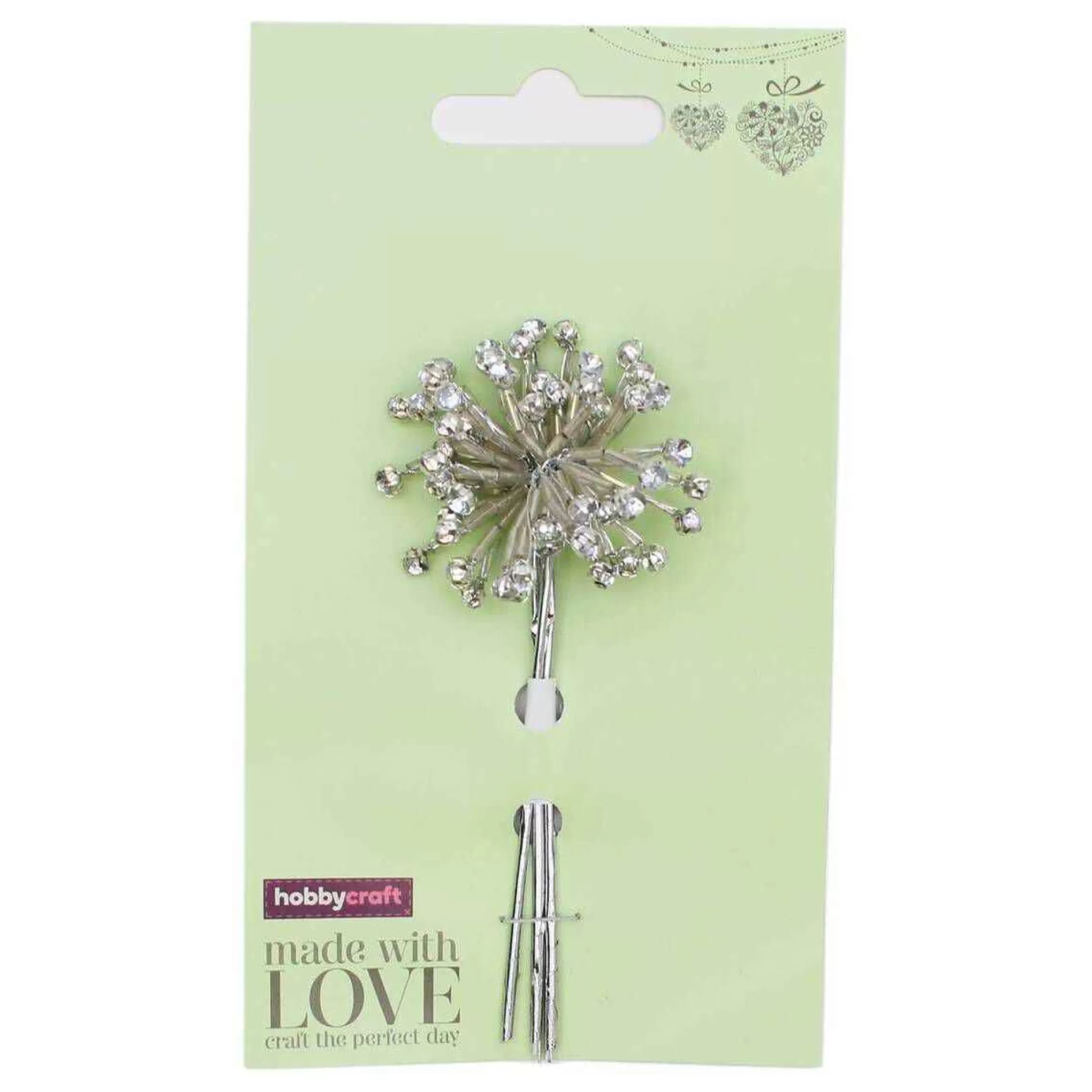 Diamante Buggle Bead Picks 3 Pack-Hobbycraft Shop