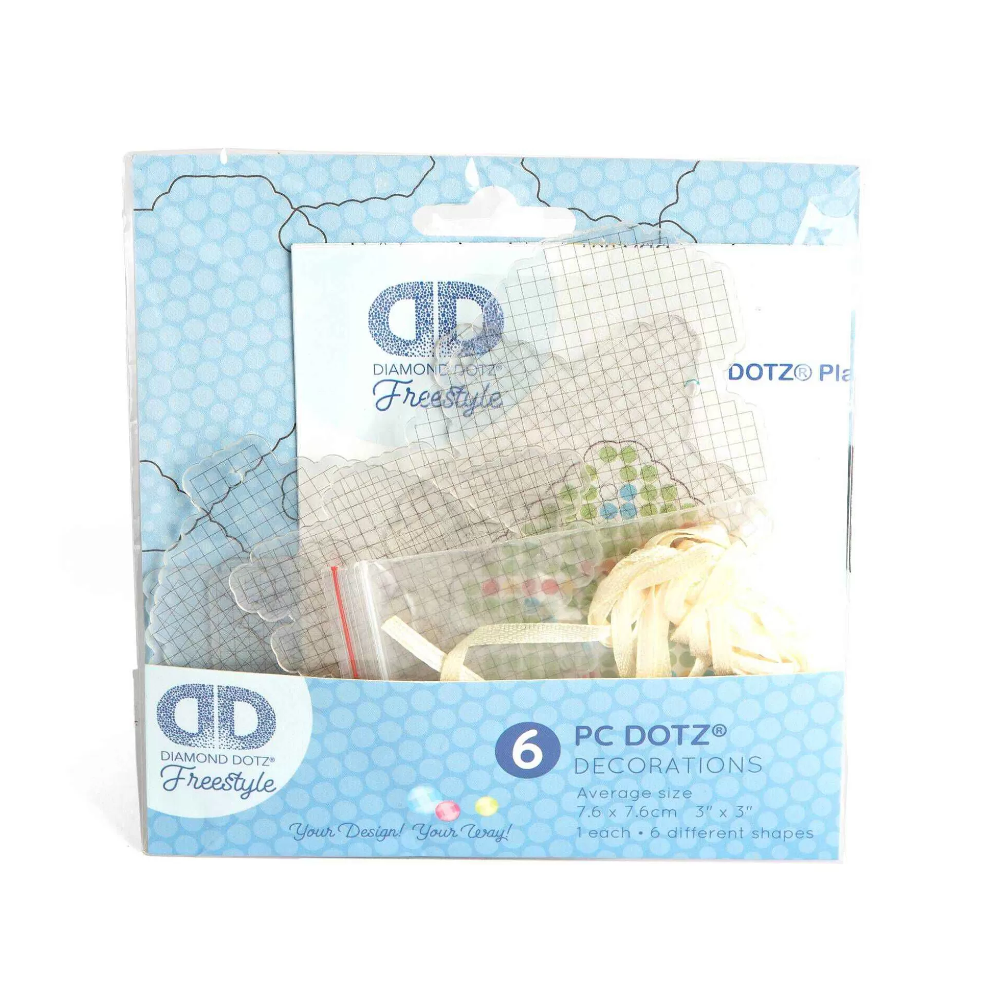 Diamond Dotz Freestyle Decorations Set 6 Pack-Hobbycraft Cheap