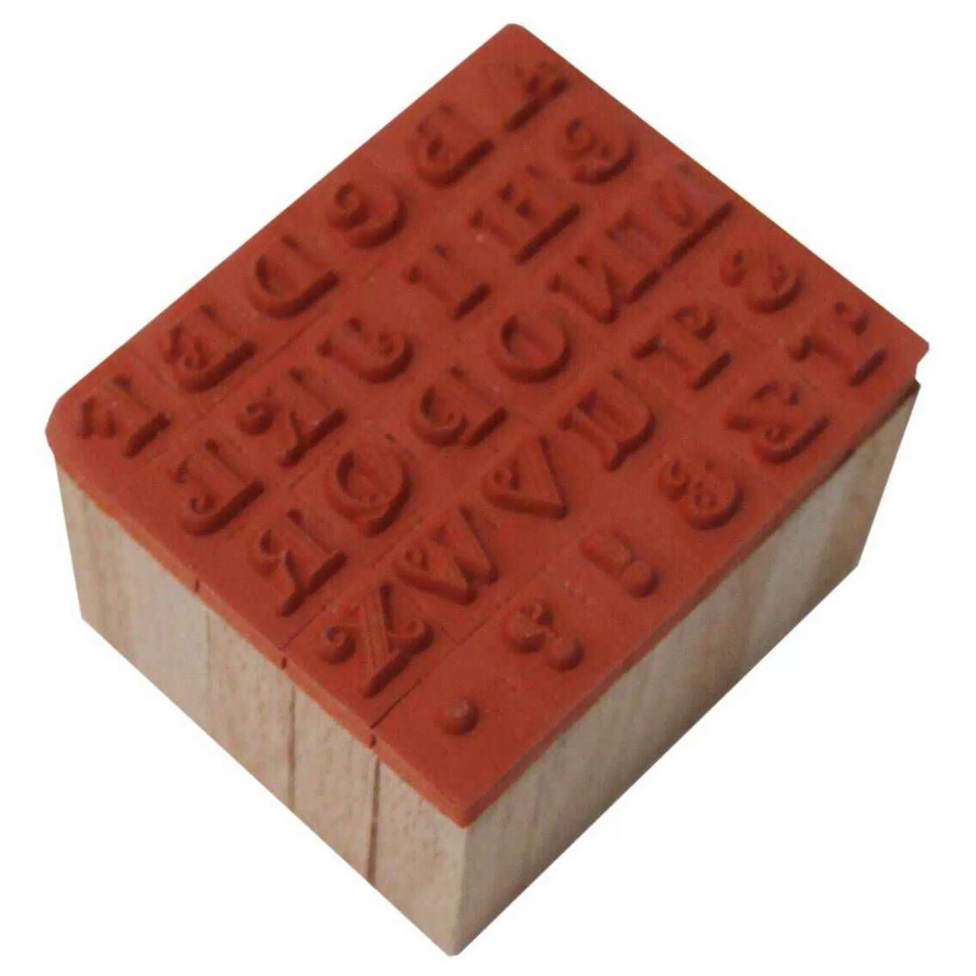 Fancy Mini Alphabet Wooden Stamp Set 30 Pieces-Hobbycraft Hot