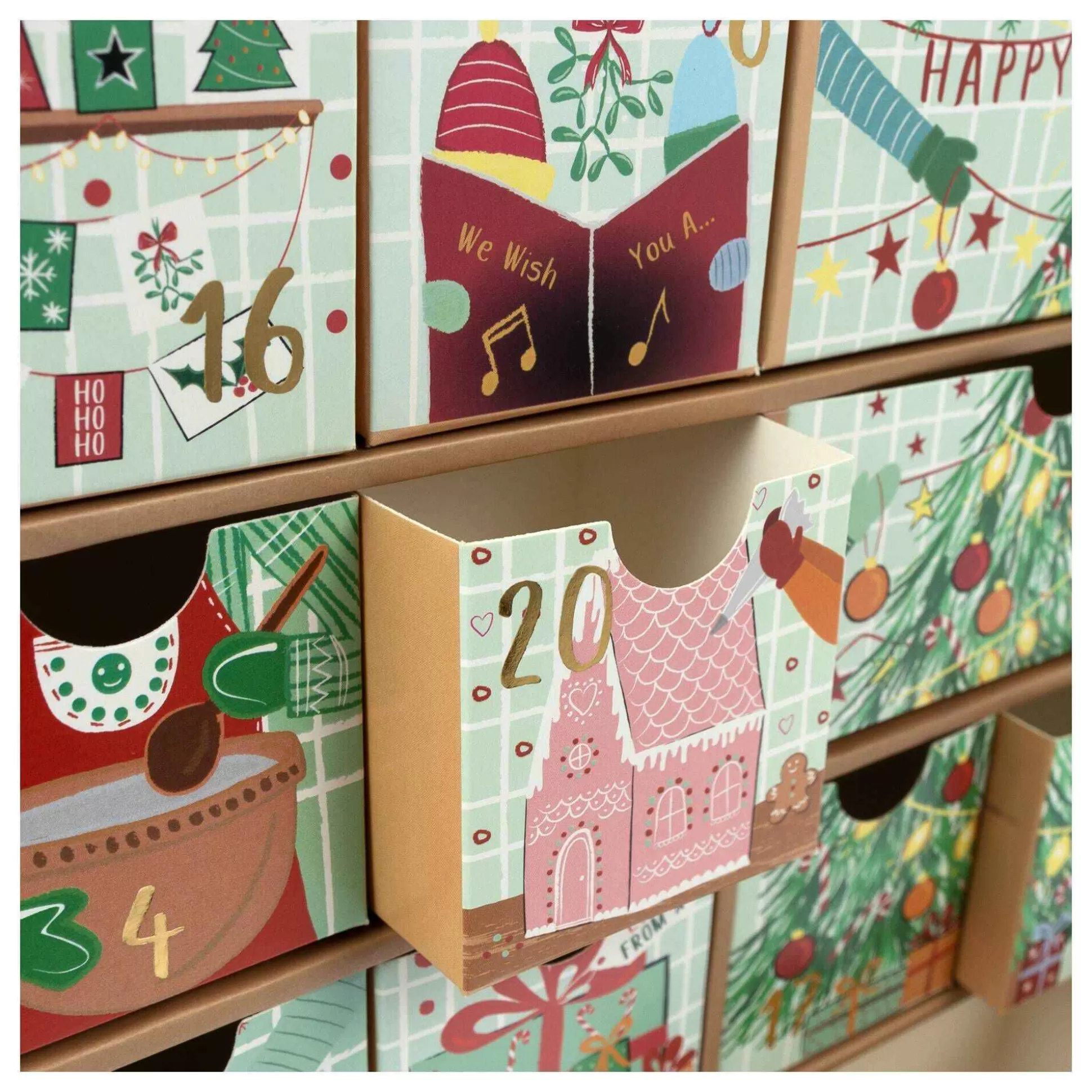 Fillable Advent House-Hobbycraft Clearance