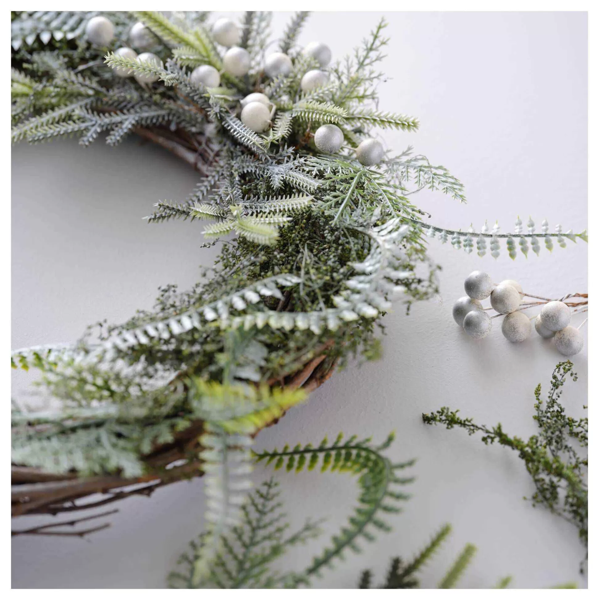 Frosted Wreath Kit-Hobbycraft Hot