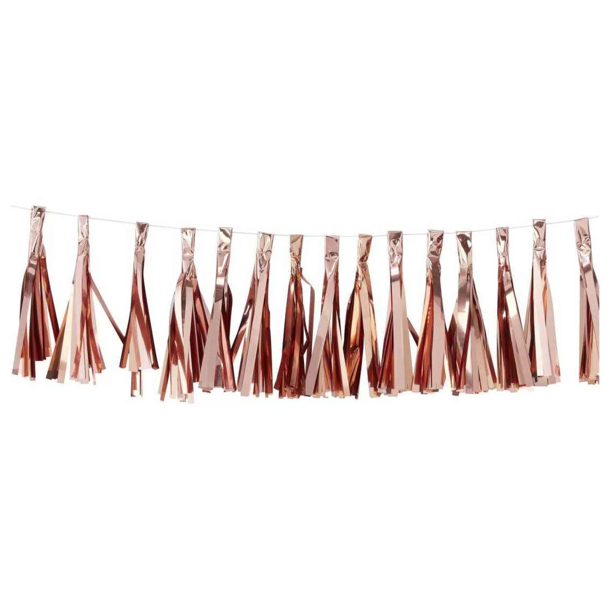 Ginger Ray Rose Gold Tassel Garland 2M-Hobbycraft Shop