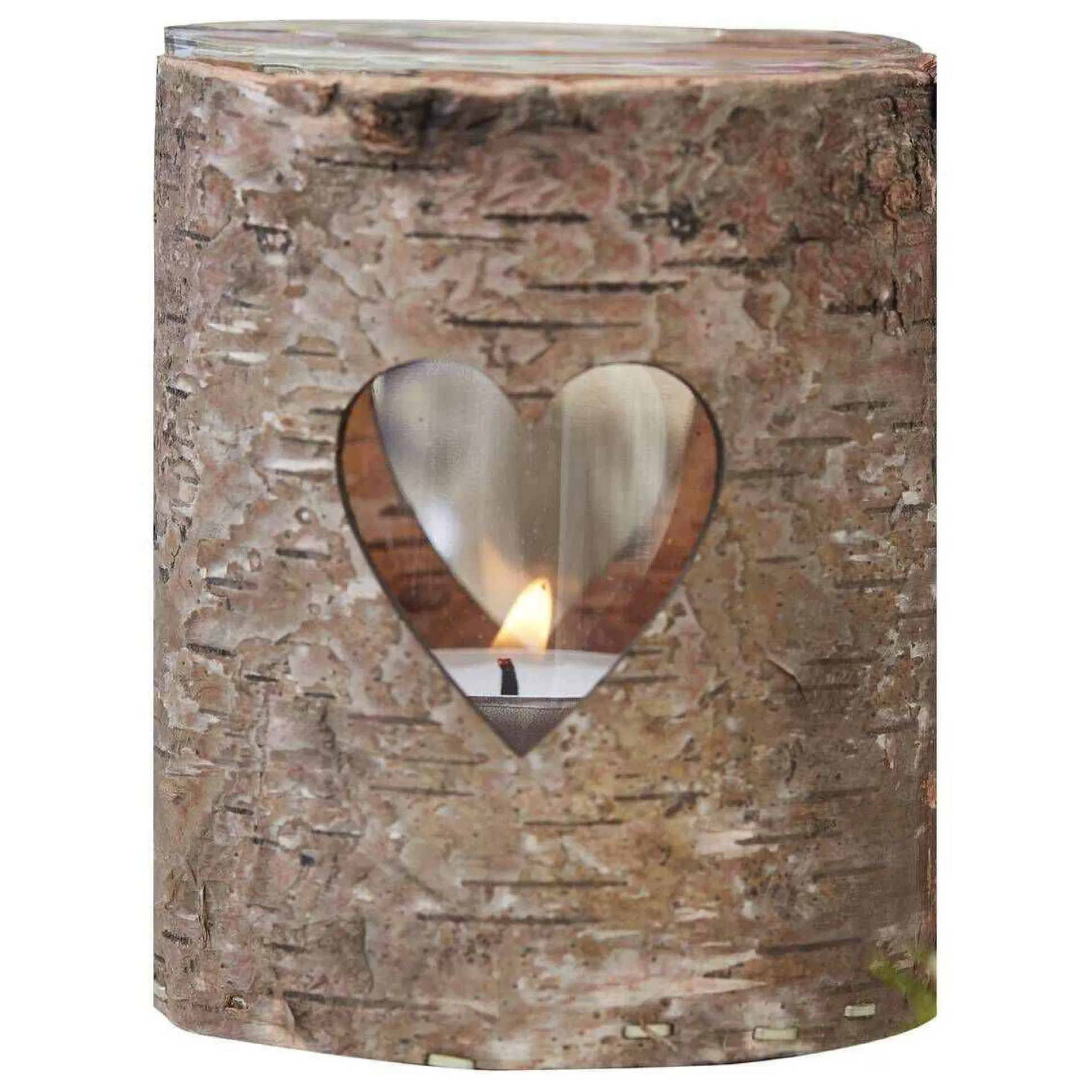 Ginger Ray Wooden Heart Tea Light Holder 9Cm-Hobbycraft Discount