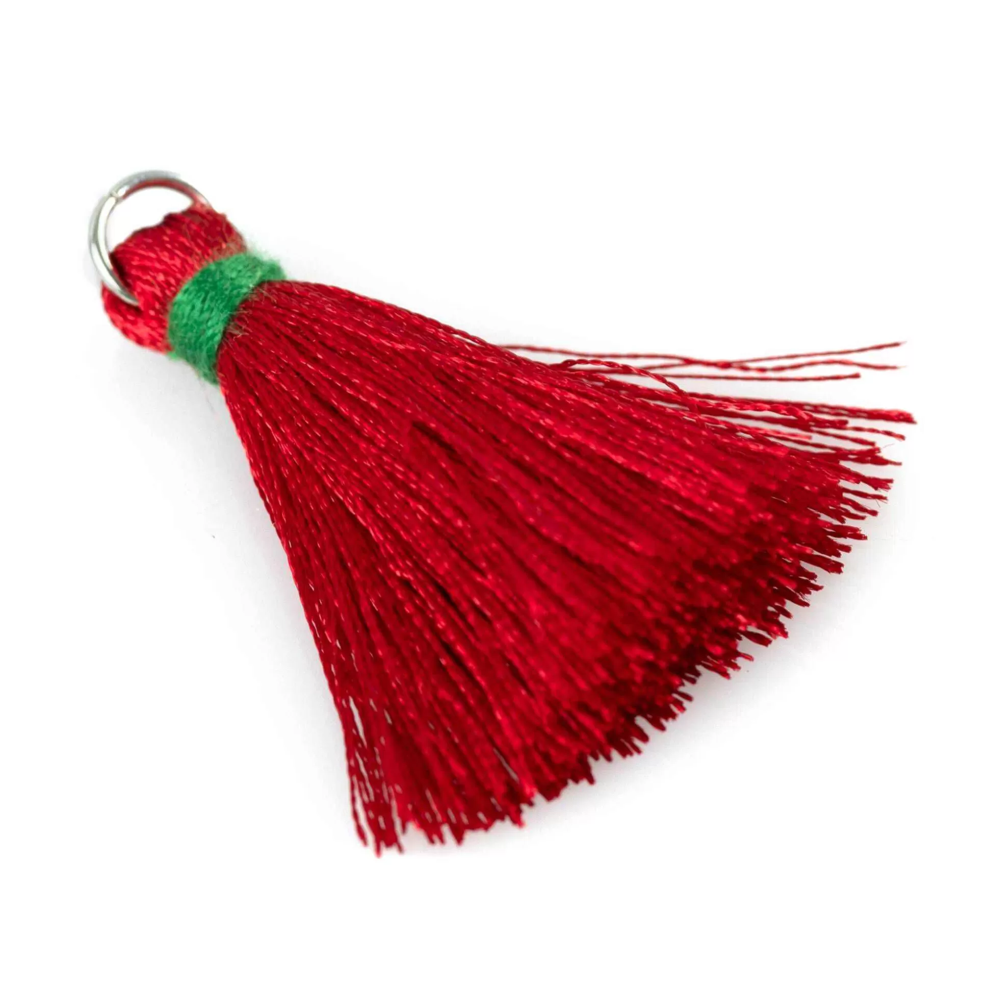 Green And Red Tassels 8 Pack-Hobbycraft Best