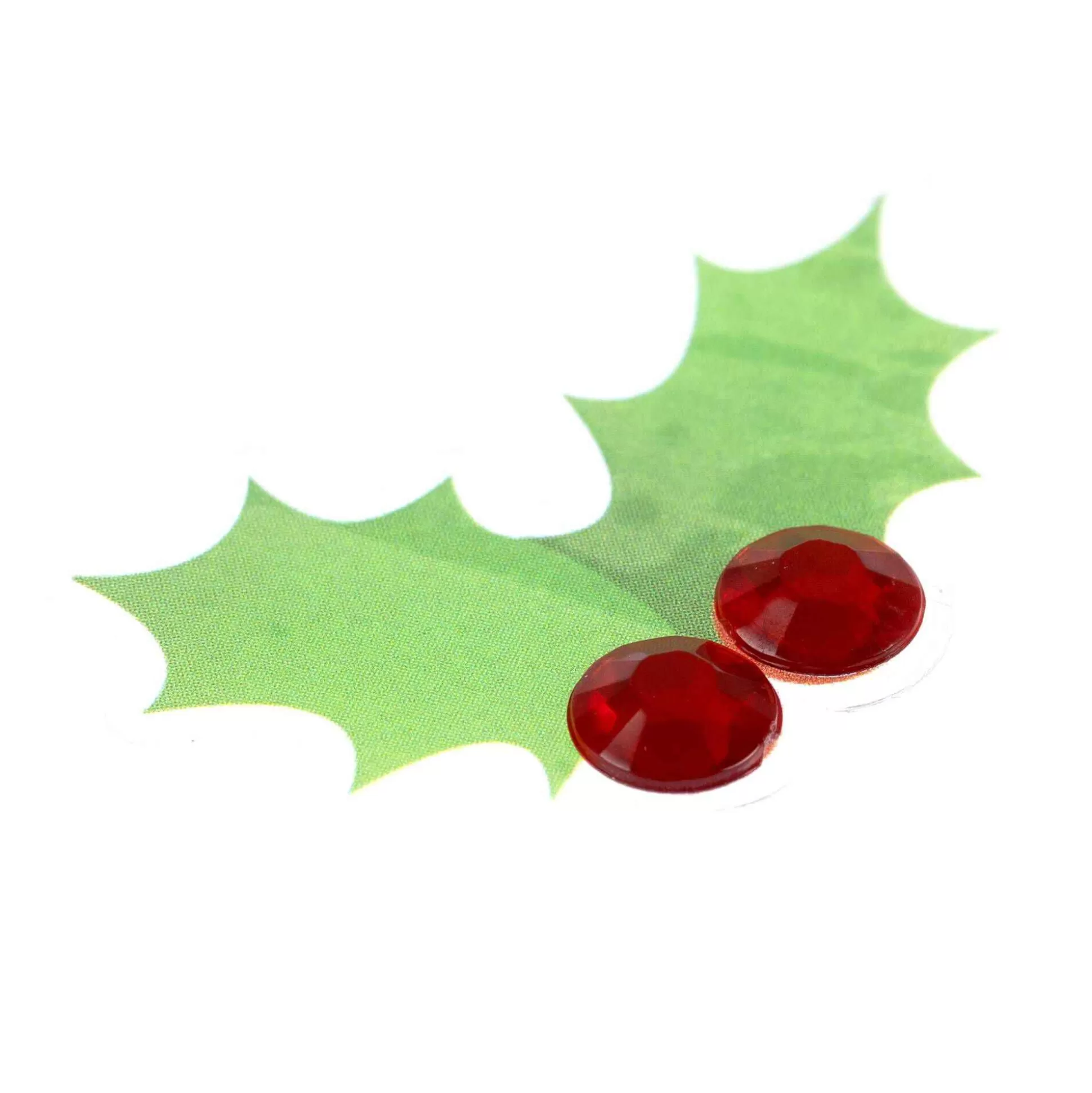 Green Holly Stickers 15 Pack-Hobbycraft Best Sale