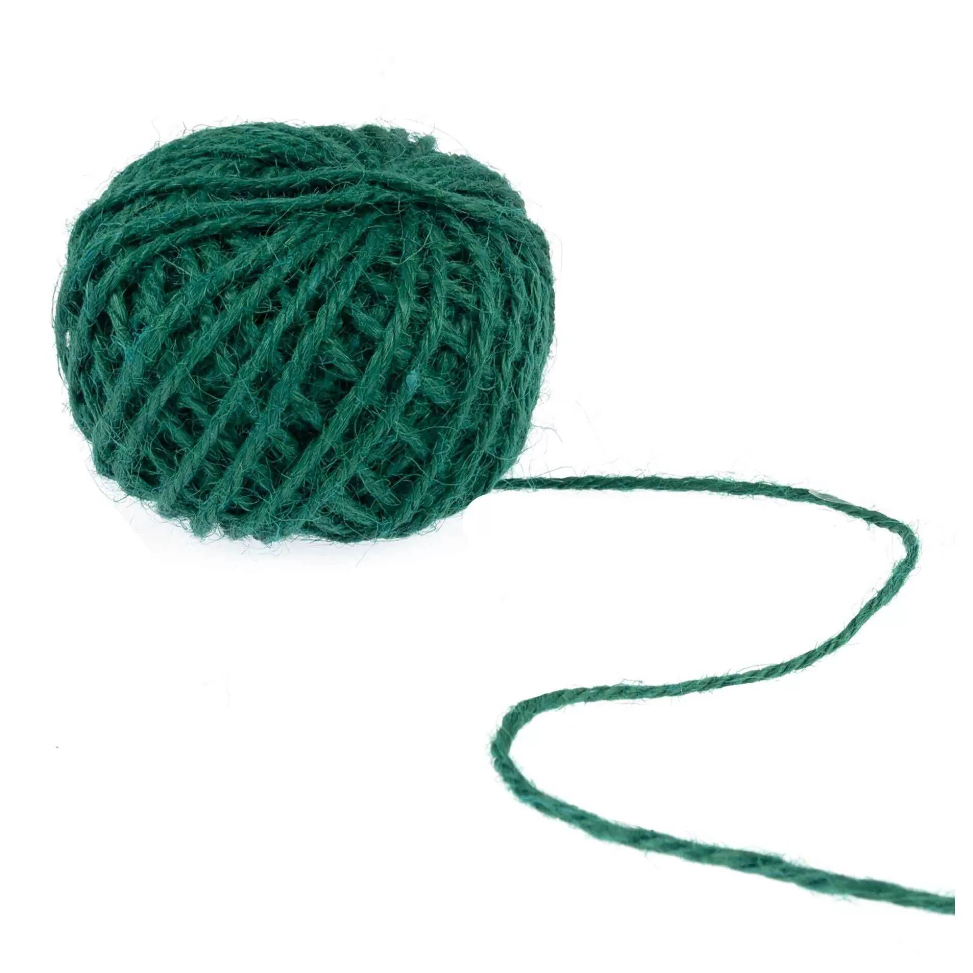 Green Jute Twine 2Mm X 27M-Hobbycraft Sale