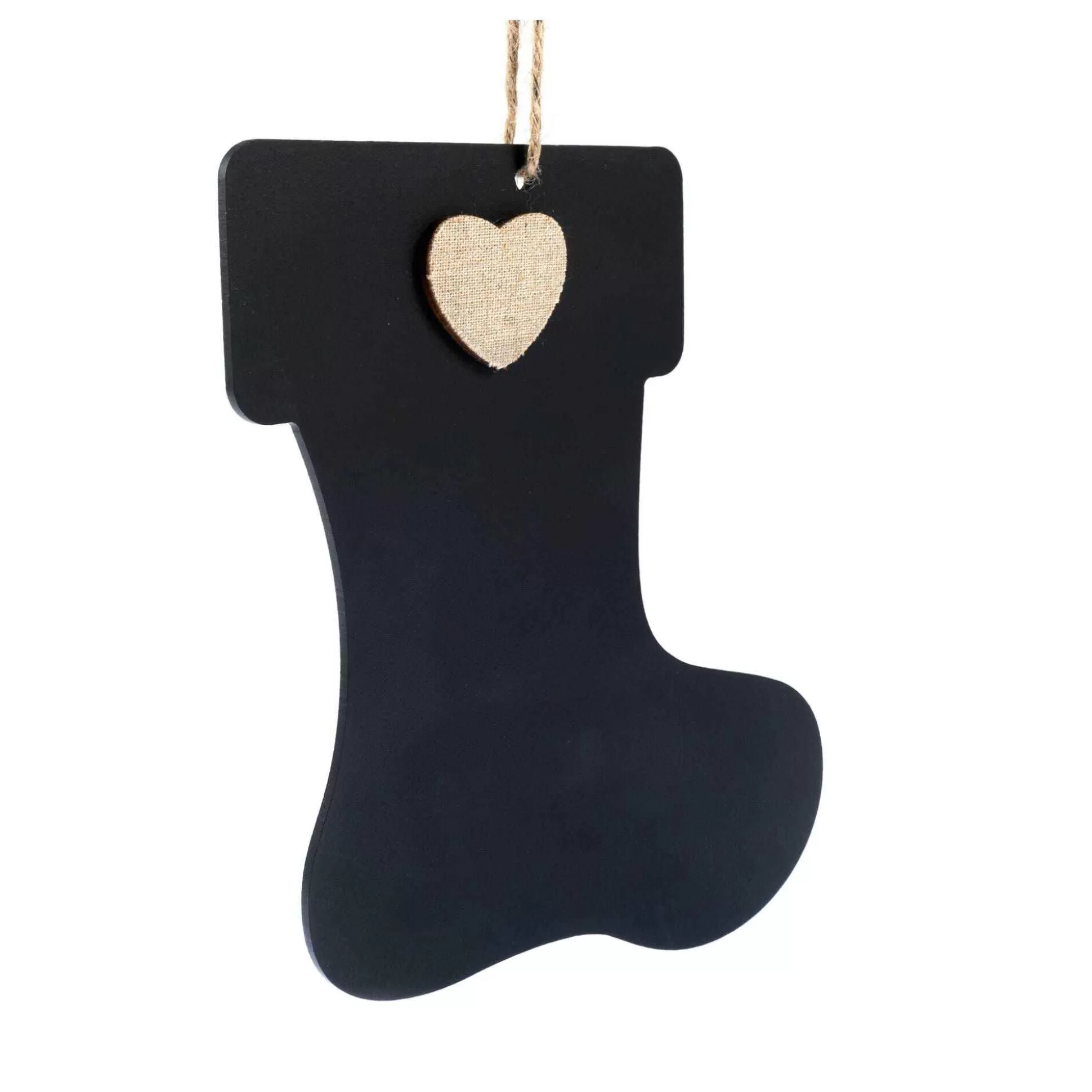 Hanging Blackboard Stocking Decoration 20.5Cm-Hobbycraft Best Sale