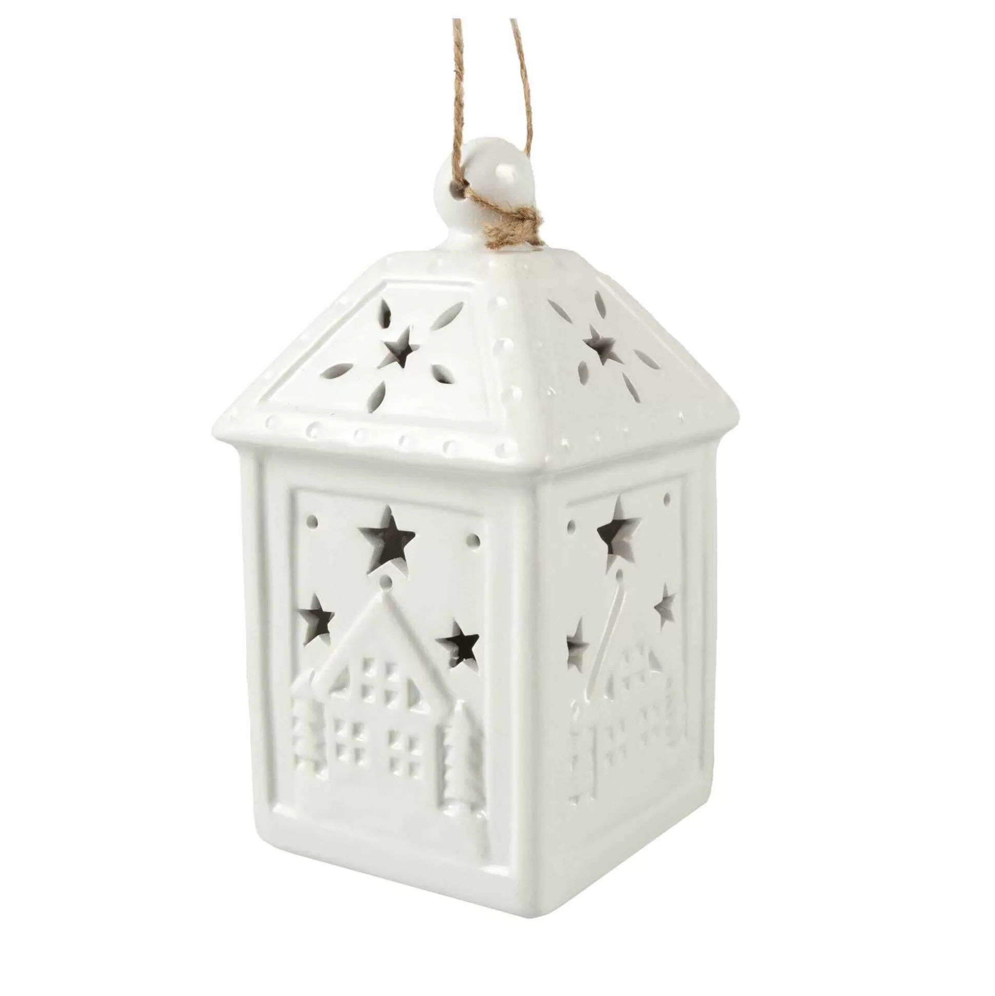 Hanging Ceramic Lantern 16Cm-Hobbycraft Best Sale