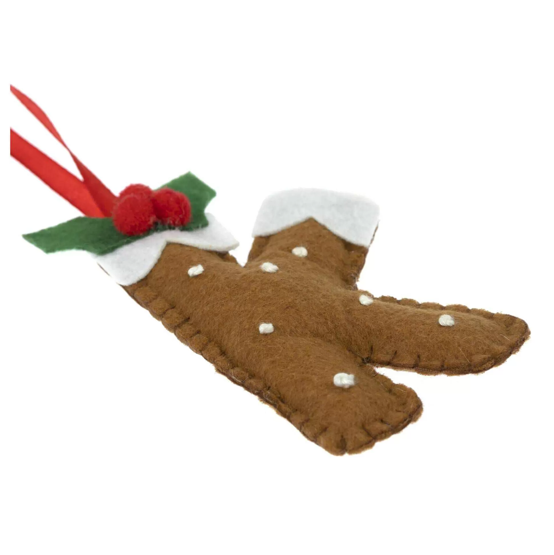 Hanging Christmas Pudding Felt Letter K-Hobbycraft Hot